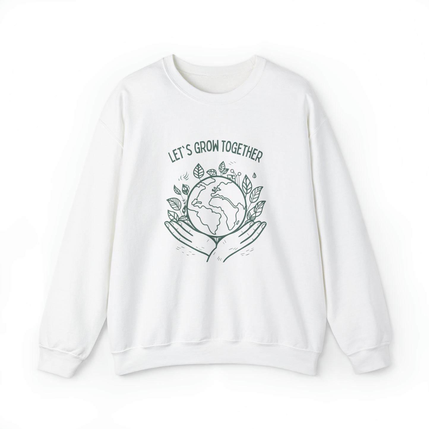 Let's grow together sweater plant lover sweater save the planet sweashirt birthday gift Christmas gifts Sweatshirt Gift for him Gift for her