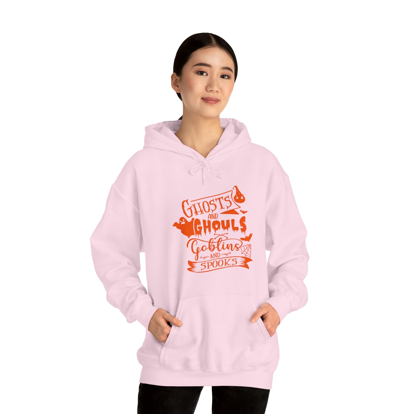 Spooky Halloween Hoodie, ghouls trick or treat ghost Halloween sweater,Halloween Sweatshirt,Spooky Season T Shirt,Christmas gift
