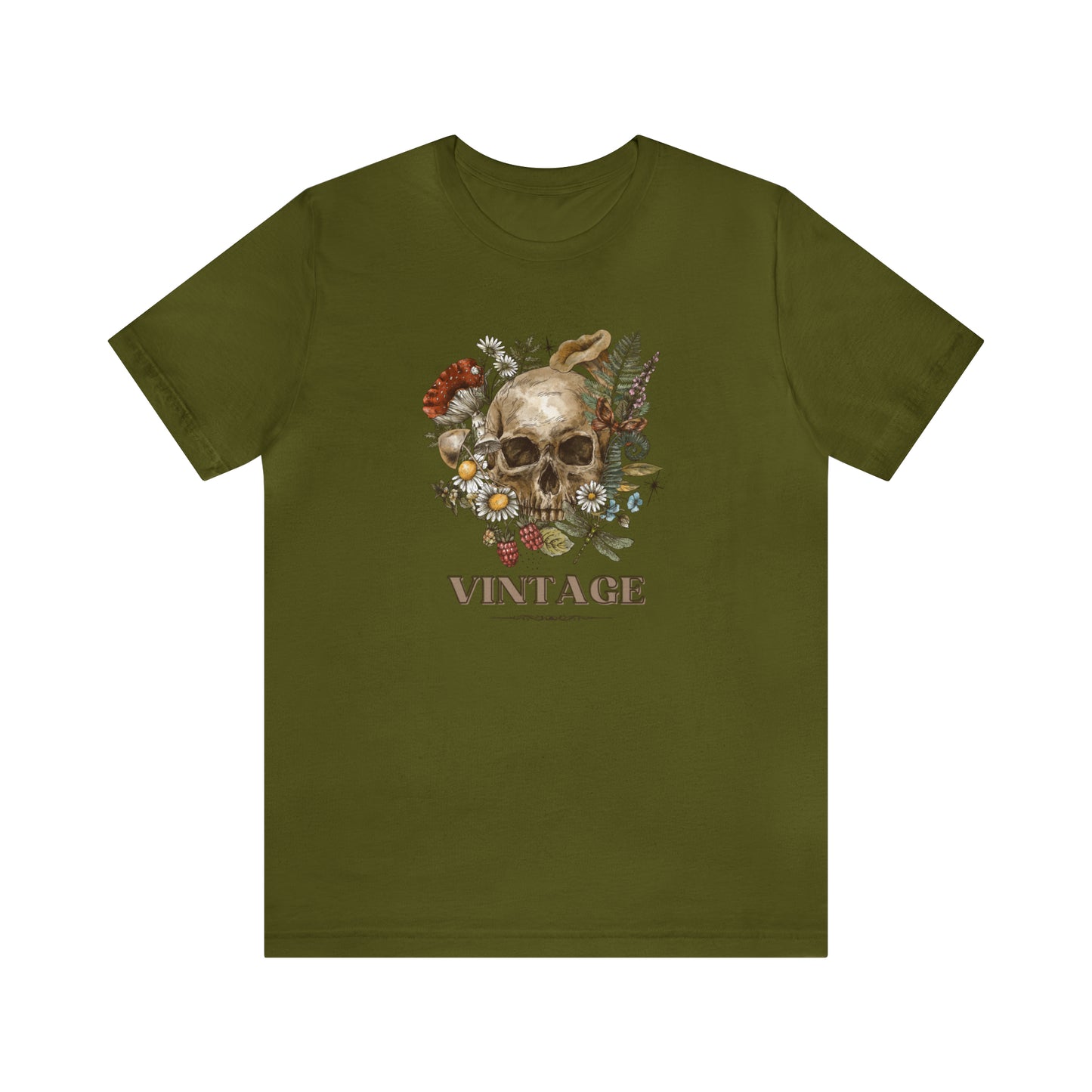 Vintage retro shirt skeleton head shirt Halloween tee Floral Shirt unisex Retro Themed vintage Gift christmas gift