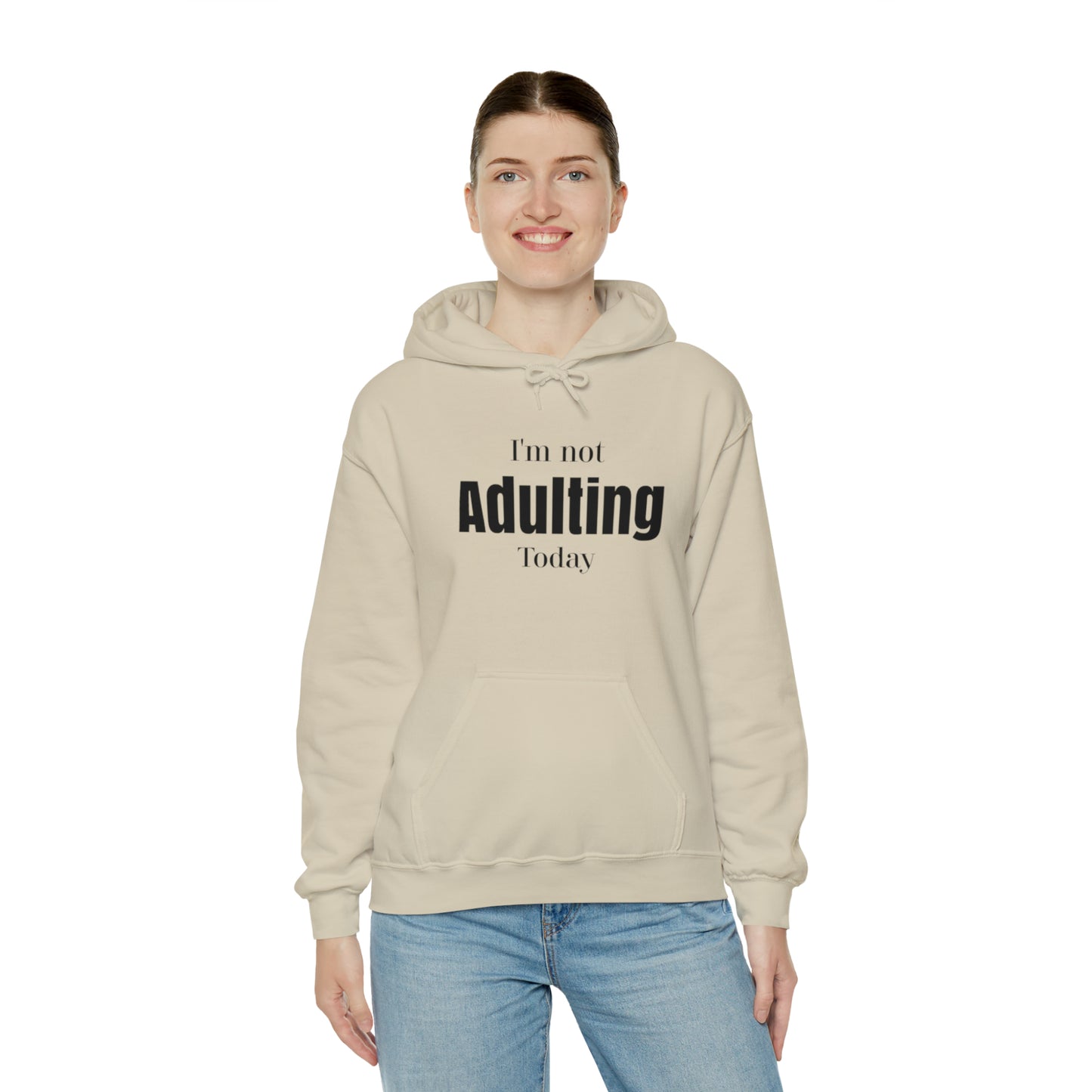 Adulting Sweatshirt unisex, I'm not adulting today, Funny adulting shirt Christmas Sweater,Christmas boss mom,Holiday Christmas gift