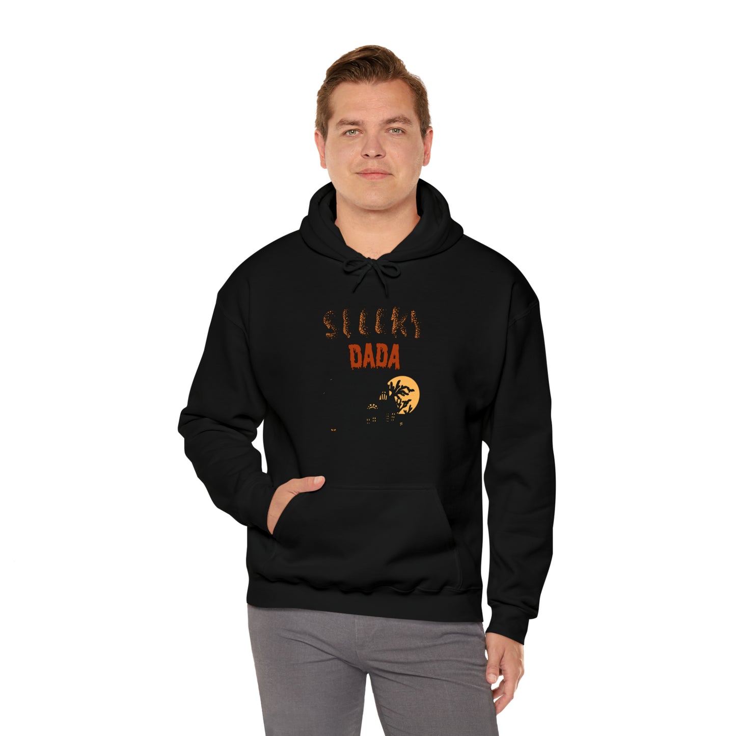 Spooky Dad Halloween Sweatshirt, Daddy haunted house sweatshirt Funny Halloween Horror sweater Halloween Sweatshirt, Halloween Tee, unisex