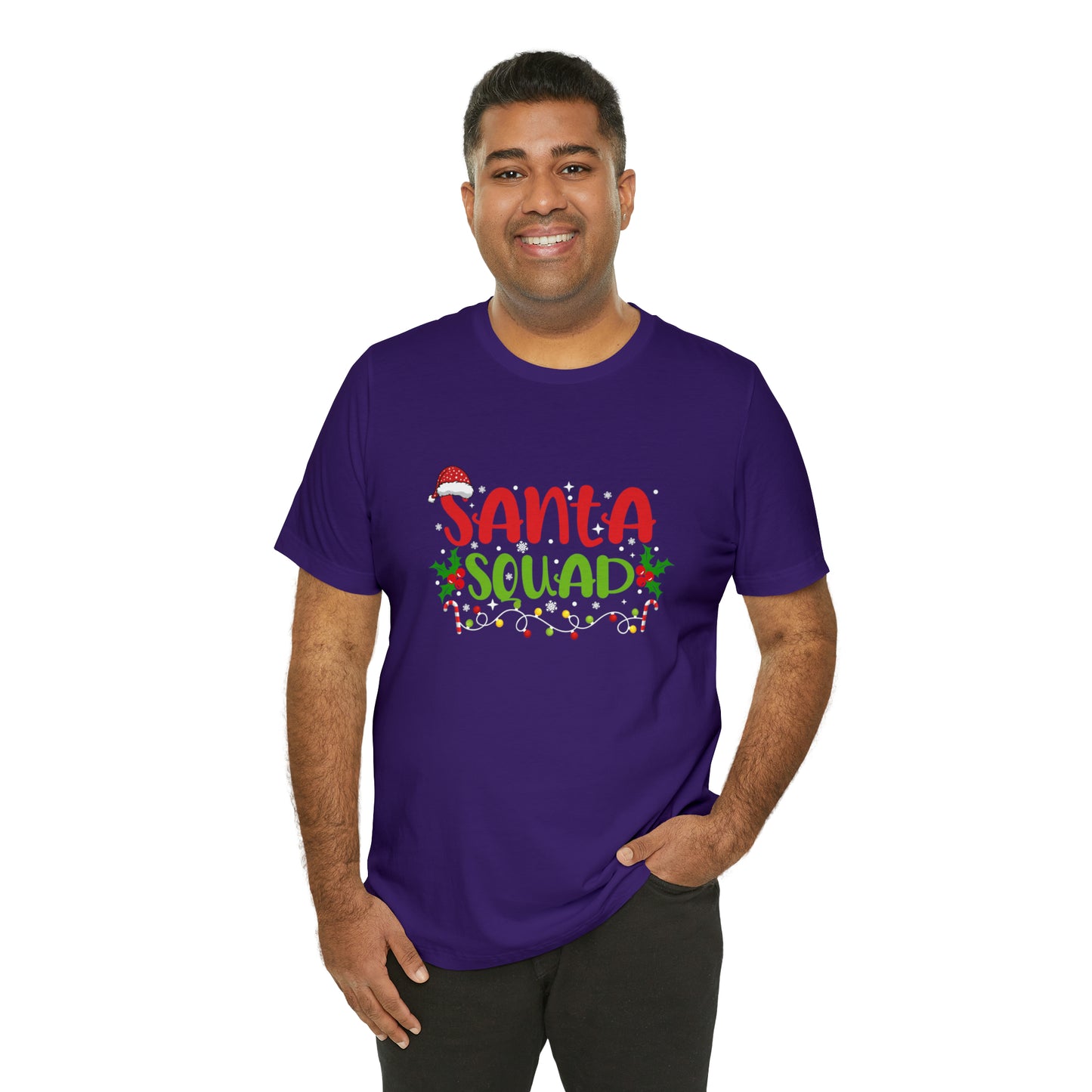 Santa's squad Matching Family Christmas Shirts Santa claus Hat family tshirts Family Christmas Shirt Xmas Tee Custom Christmas Tshirt photos
