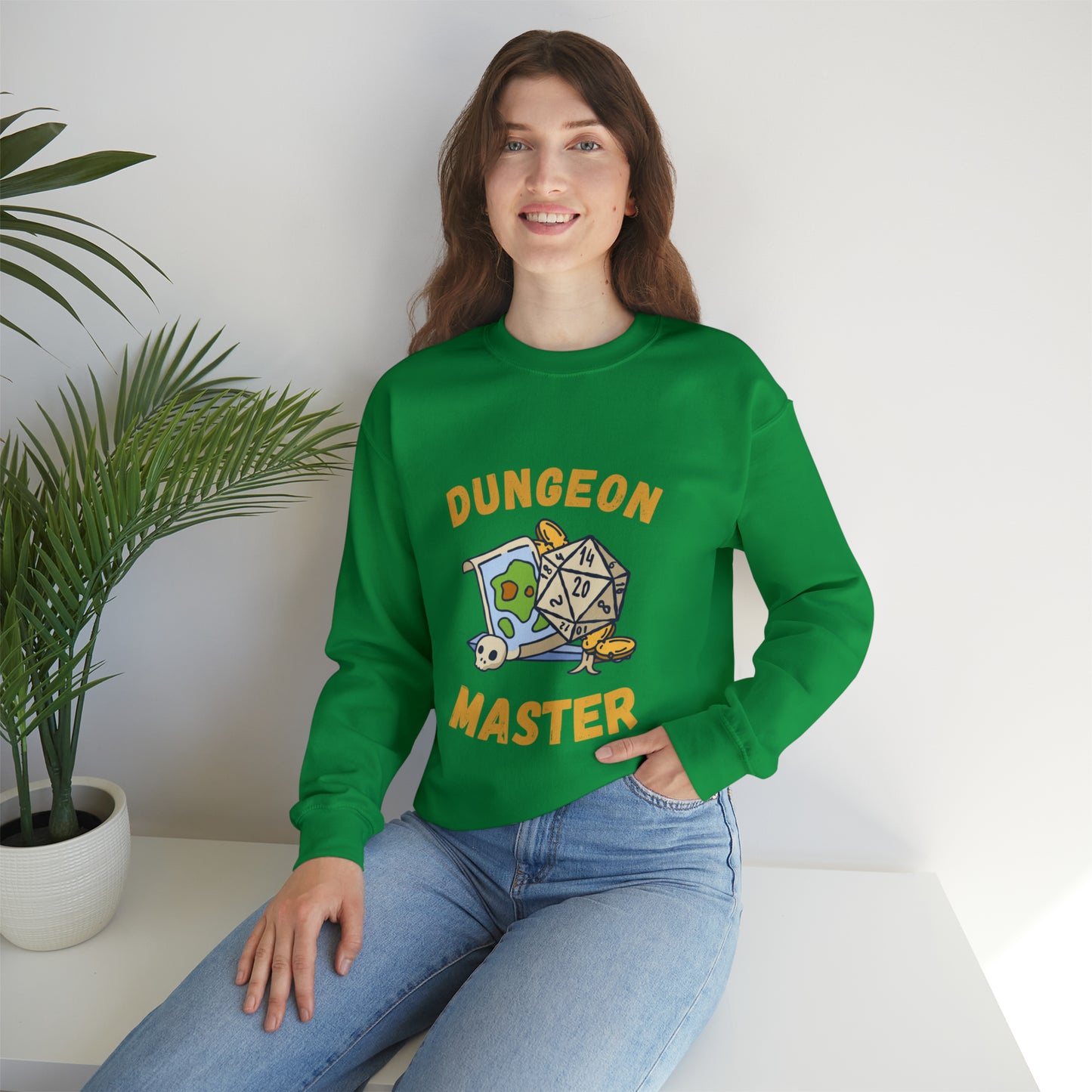 Dungeon Daddy sweatshirt, DnD Dungeon Dad Shirt,Fathers Day Gift,Bday or Xmas Gift, Dungeons and Dragons Clothing for HimChristmas gift