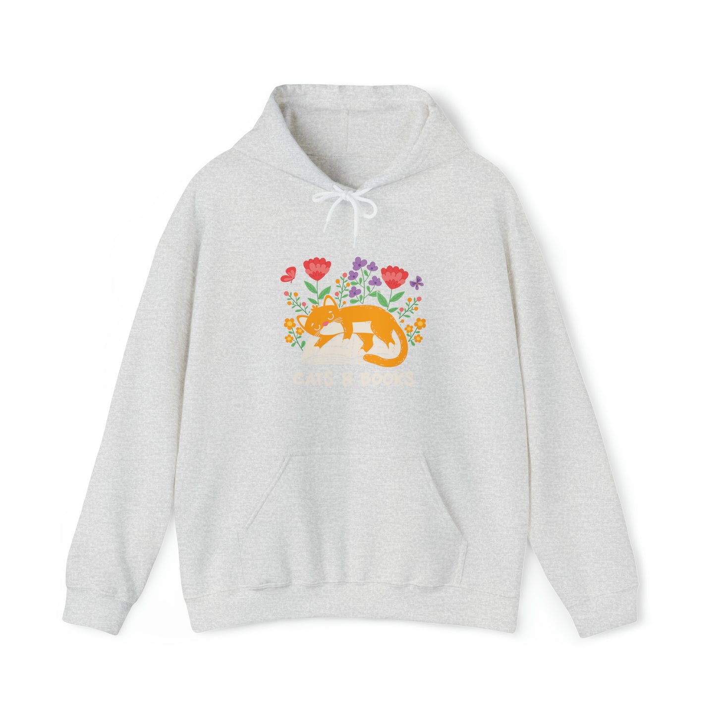 Cat Mom Shirt Cat Lover Tee Cute Book Cat Shirt Floral Book Shirt Book Lover Sweatshirt Reader Bookish Tee Cat Themed Gift For Women for men