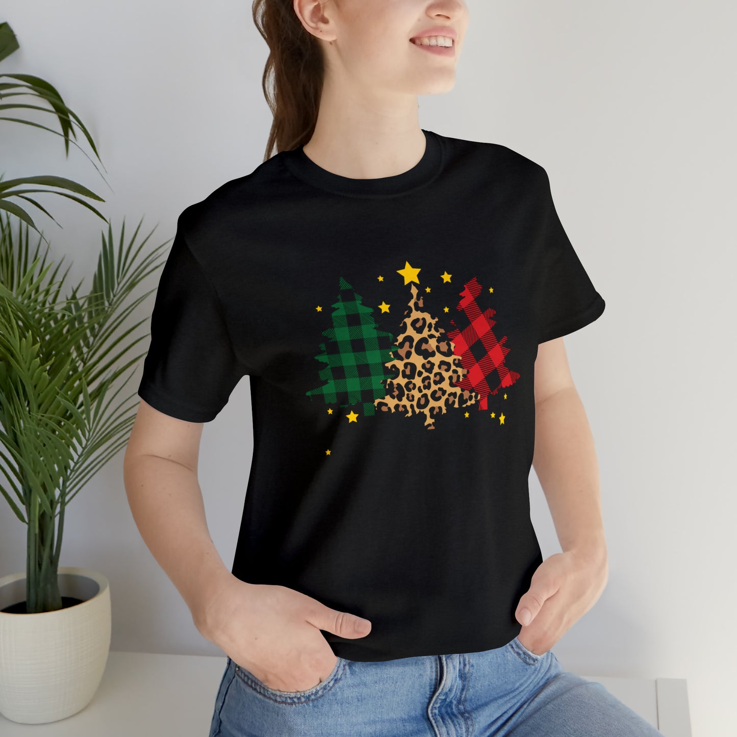 Festive AF shirt Pink Merry Bright Christmas Tshirt for Women Men Christmas Shirt Sweater Holiday Christmas gift for her gift for him Plaid