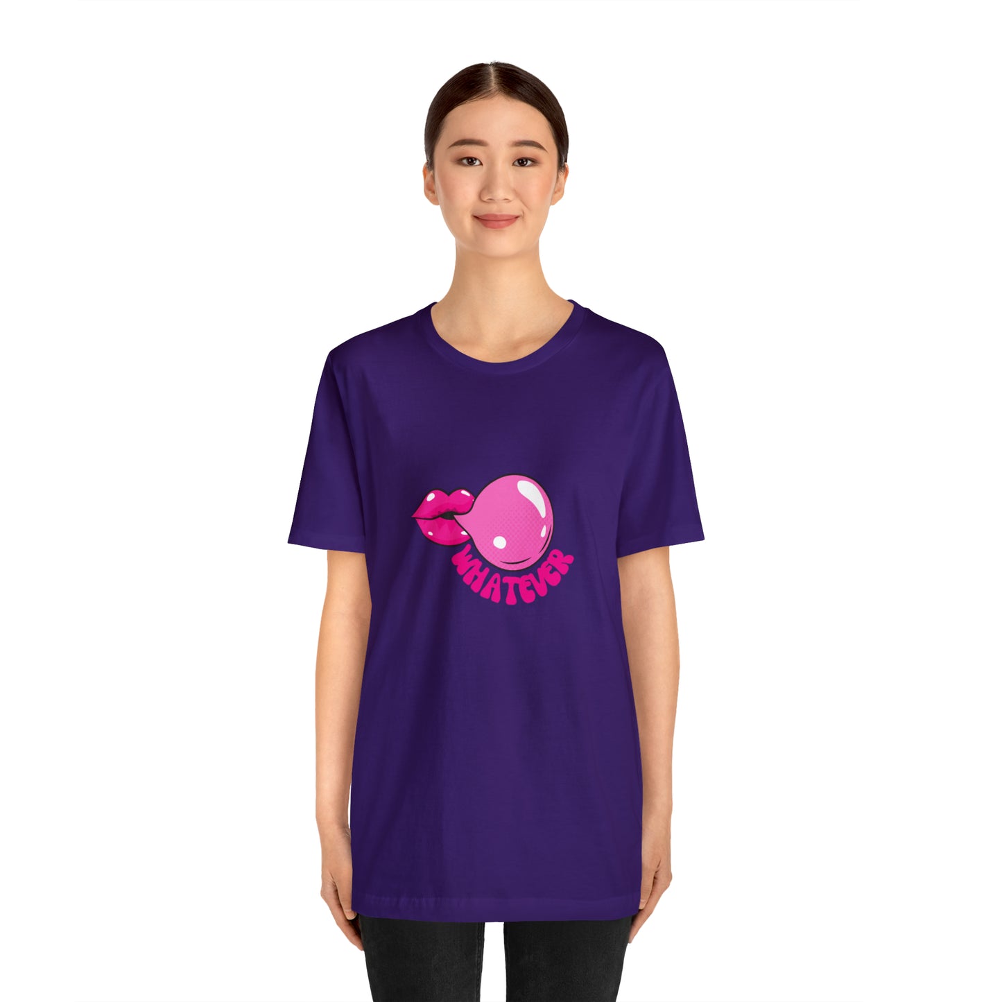 Whatever bubblegum T-Shirt Aesthetic Shirt Trendy Shirt Shirt With Words On Back Positive Gift for him Gift for her boho shirt hippie soul