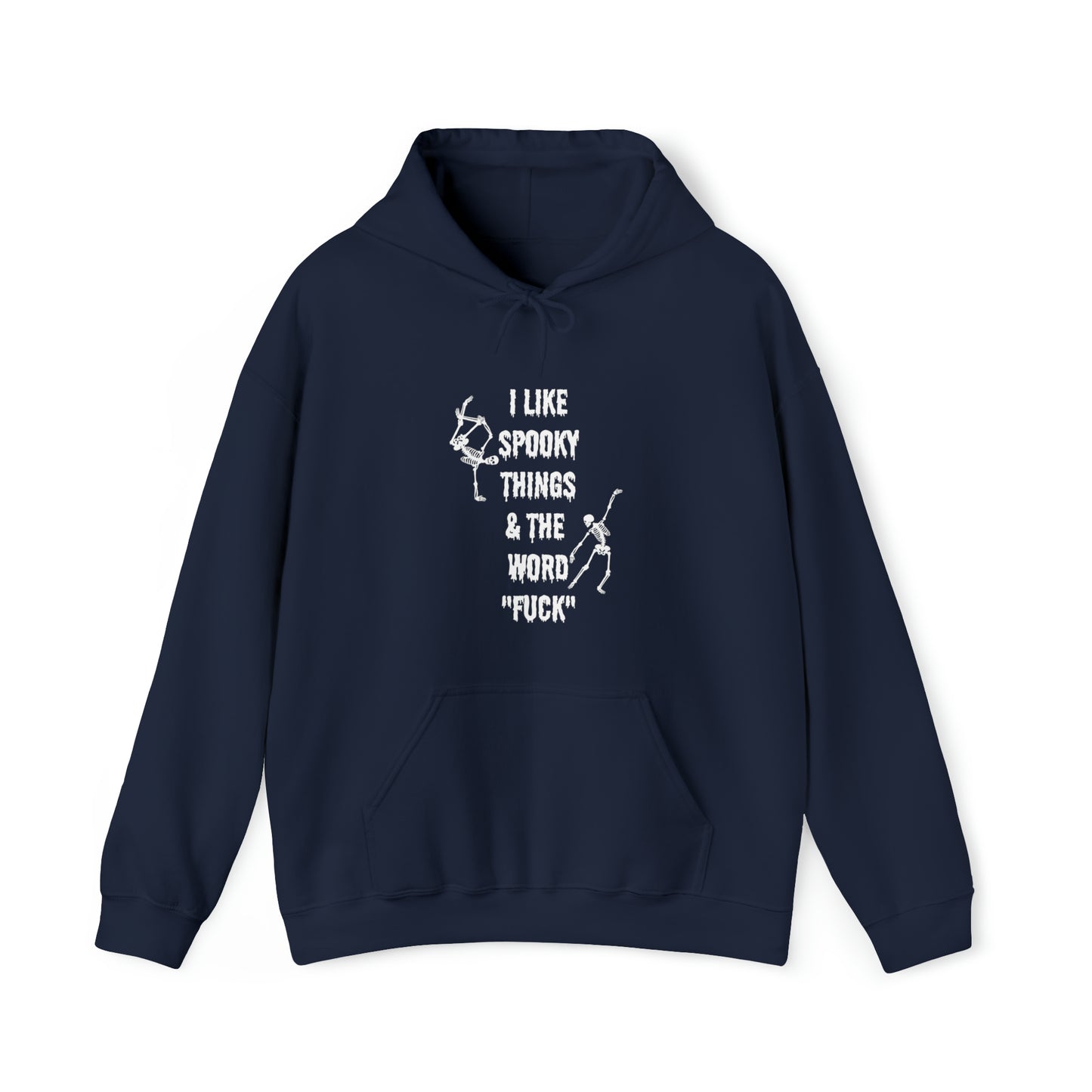 Spooky things and the word fuck sweater Halloween Sweatshirt shirt spooky Shirt Funny Halloween Horror gift for him gift for her unisex