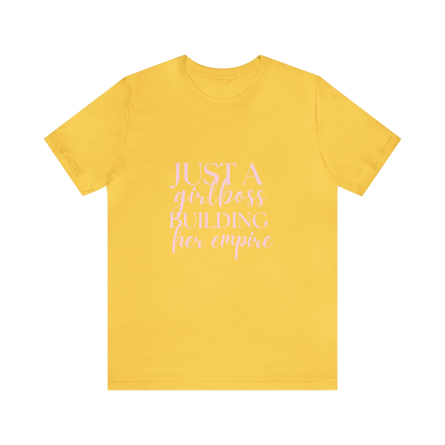 Girlboss shirt, Just a girlboss building her empire tee, Bossbabe sweater, entrepreneur Unisex shirt, vacation shirt, best friend