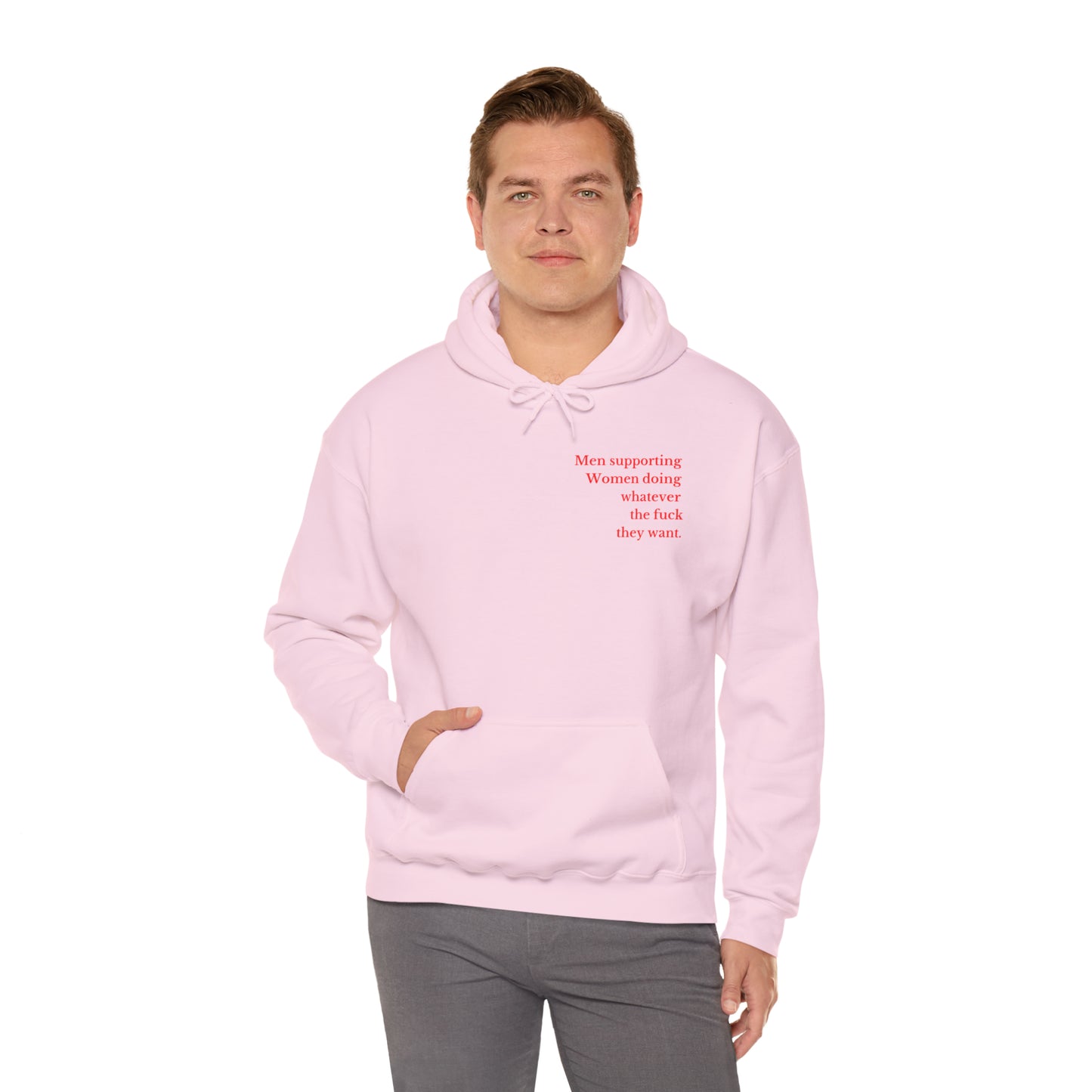 Men supporting women sweater birthday sweater Christmas gifts Sweatshirt Gift for him Gift