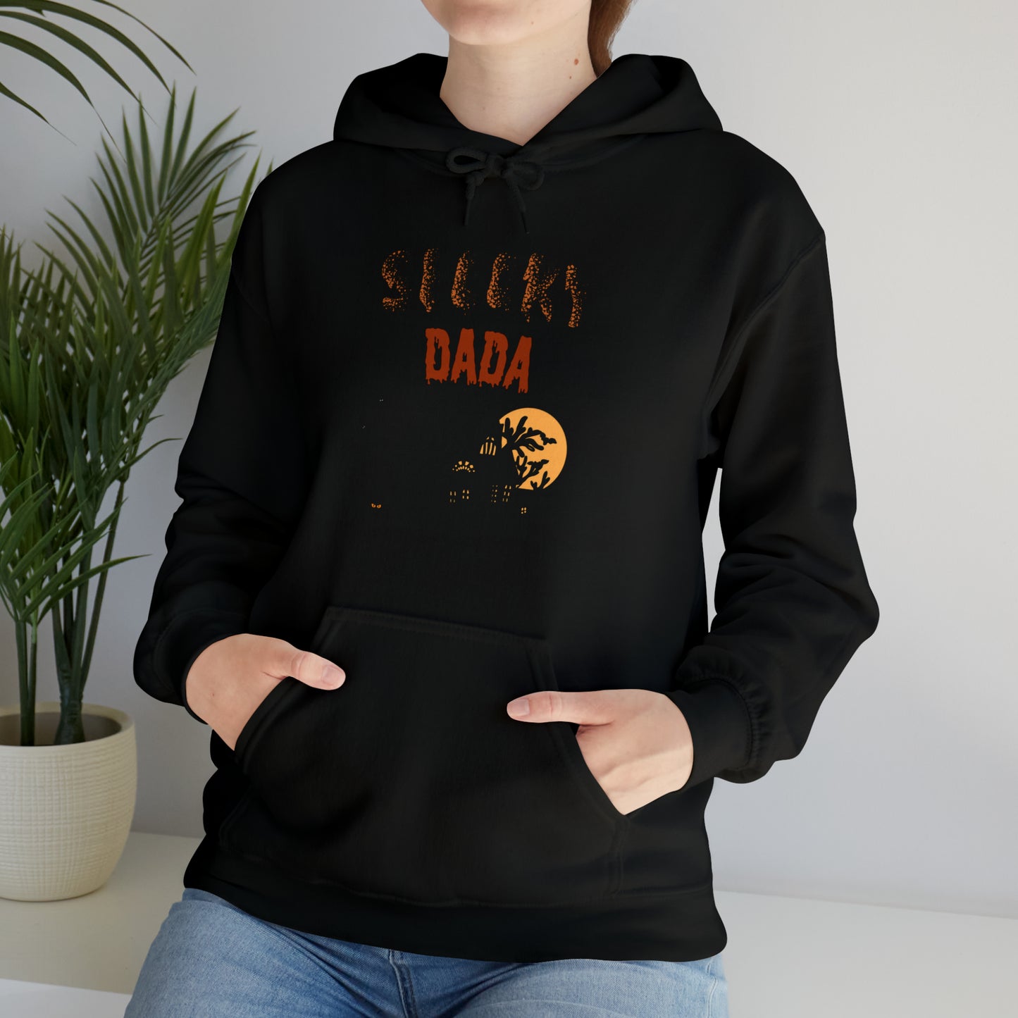 Spooky Dad Halloween Sweatshirt, Daddy haunted house sweatshirt Funny Halloween Horror sweater Halloween Sweatshirt, Halloween Tee, unisex