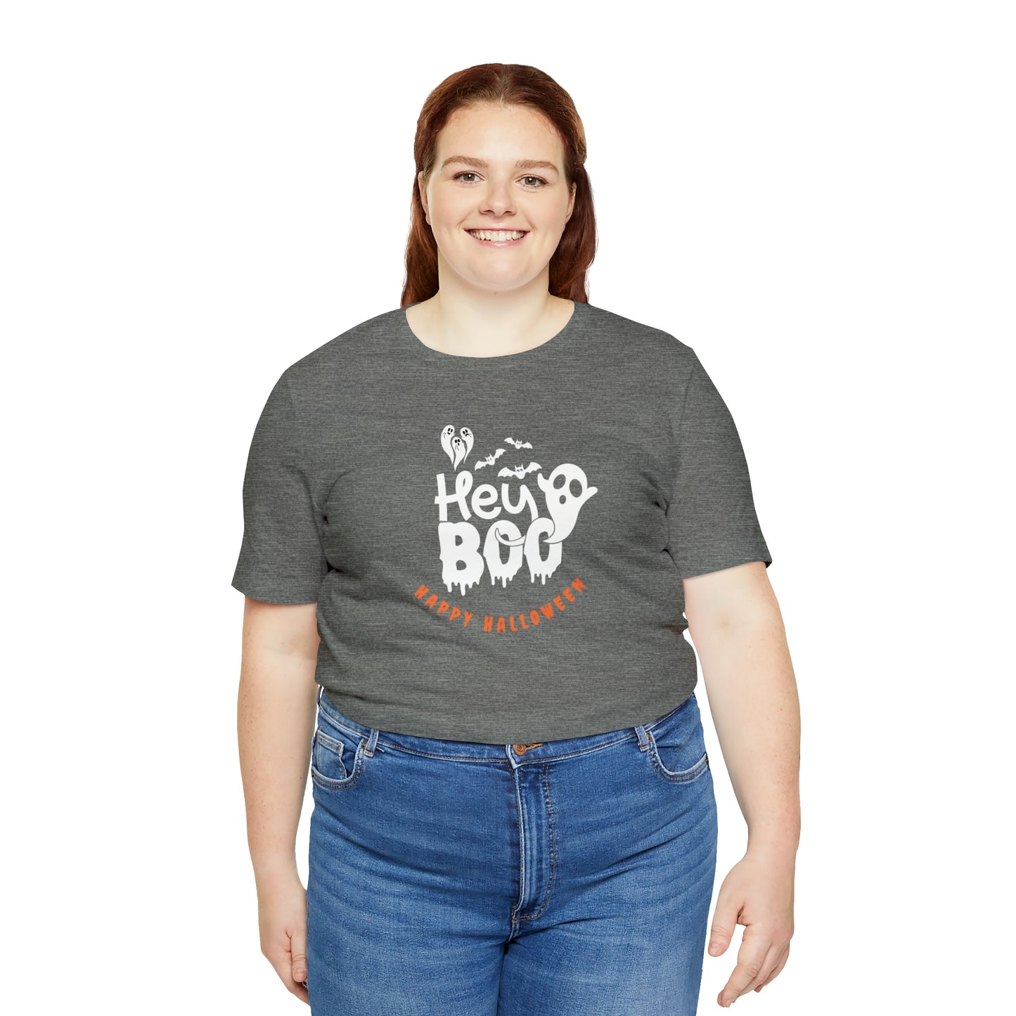 Happy Halloween shirt,Hey boo ghost Halloween tshirt, Halloween Sweatshirt,Spooky Season T Shirt,Retro Halloween Sweater,Christmas gift,