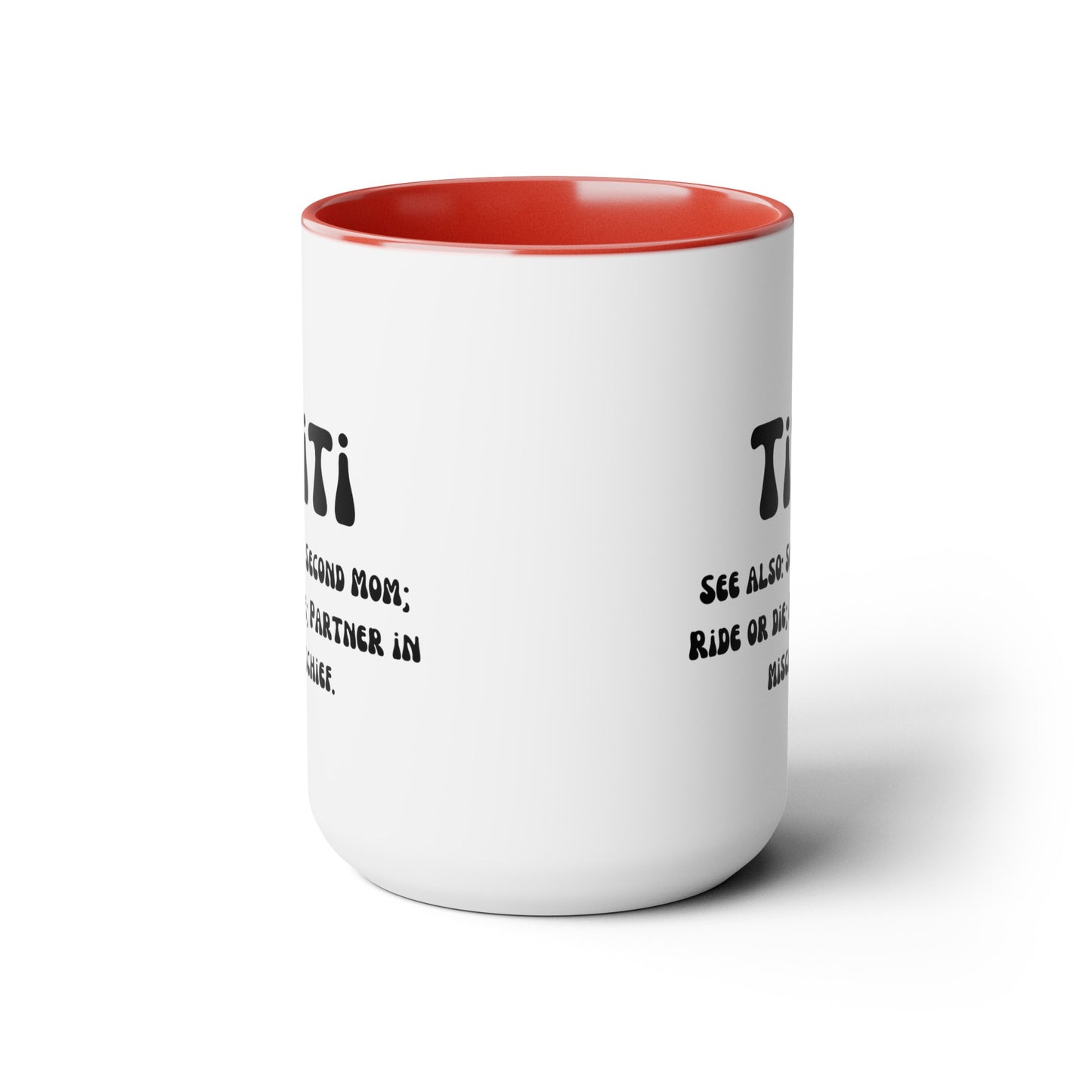 Titi Auntie mug Mother's day mug second mom mug coffee mug for mom gift for wife gift for her Supervisor mug Coffee Mug gift for him Mug