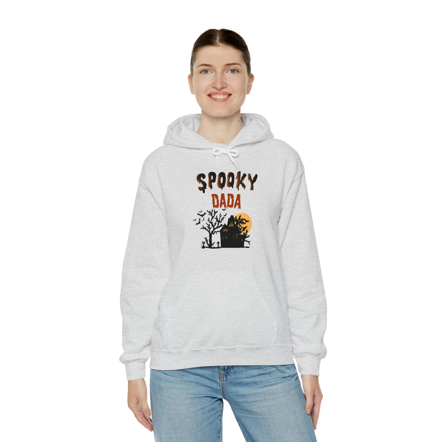 Spooky Dad Halloween Sweatshirt, Daddy haunted house sweatshirt Funny Halloween Horror sweater Halloween Sweatshirt, Halloween Tee, unisex