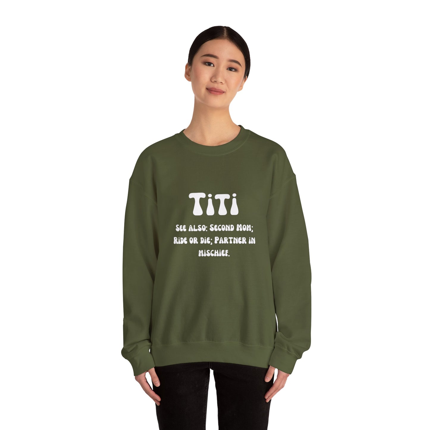 Titi sweater Auntie sweater second mom gift sister love bestie sweater gift for her Mother's day sweater Valentine's sweater gift for him