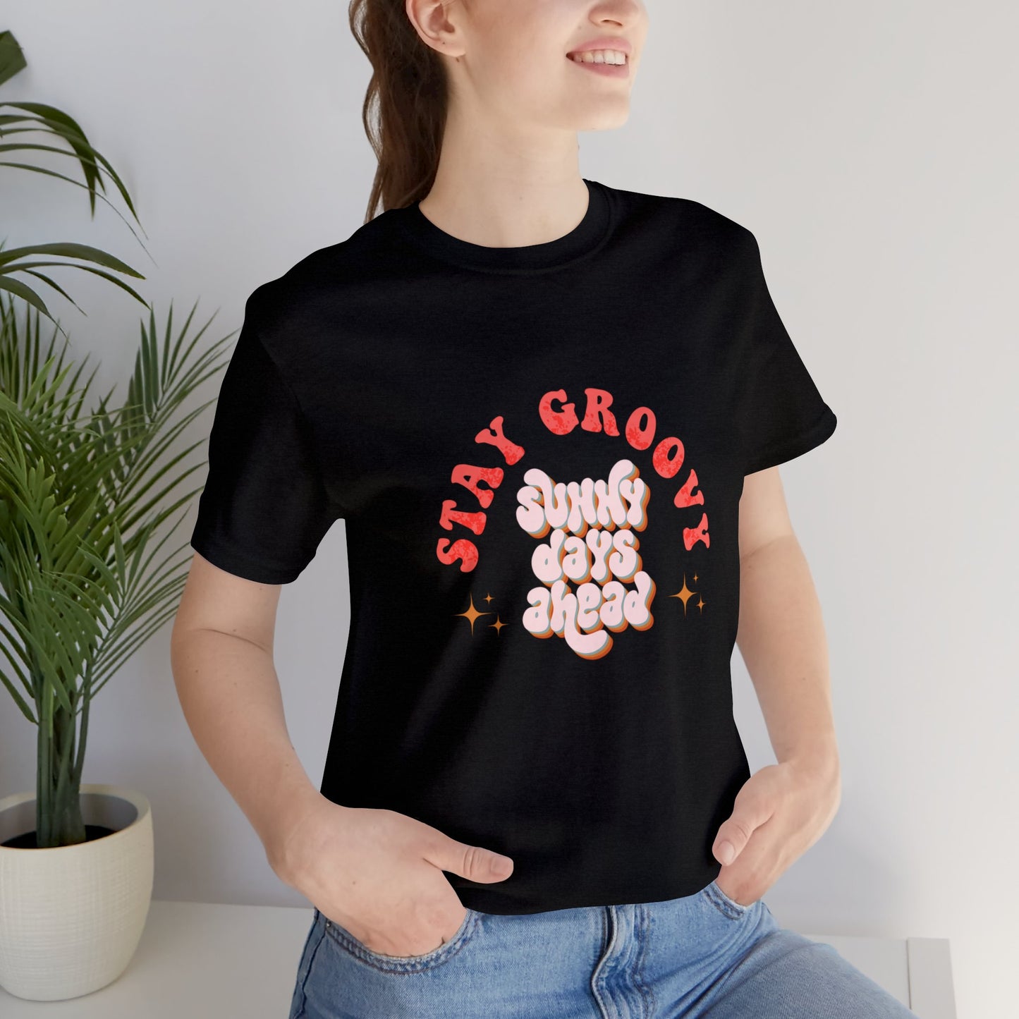 Feeling Good Retro shirt Unisex Tee choose happy Retro Shirt Retro Feeling Good T Shirt stay groovy T-Shirt best friend vacation shirt beach