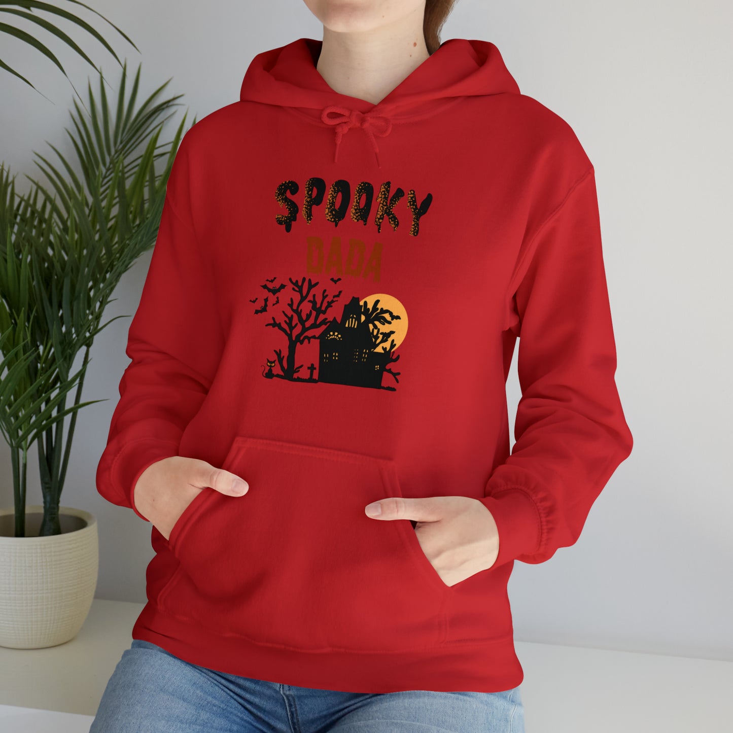 Spooky Dad Halloween Sweatshirt, Daddy haunted house sweatshirt Funny Halloween Horror sweater Halloween Sweatshirt, Halloween Tee, unisex