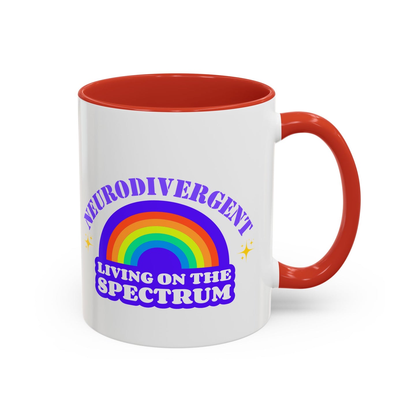 NeuroDivergent mug Morning affirmations mug neurospicy mug rainbowmug On the spectrum gift Christmas gift for her gift for him bestie Mug