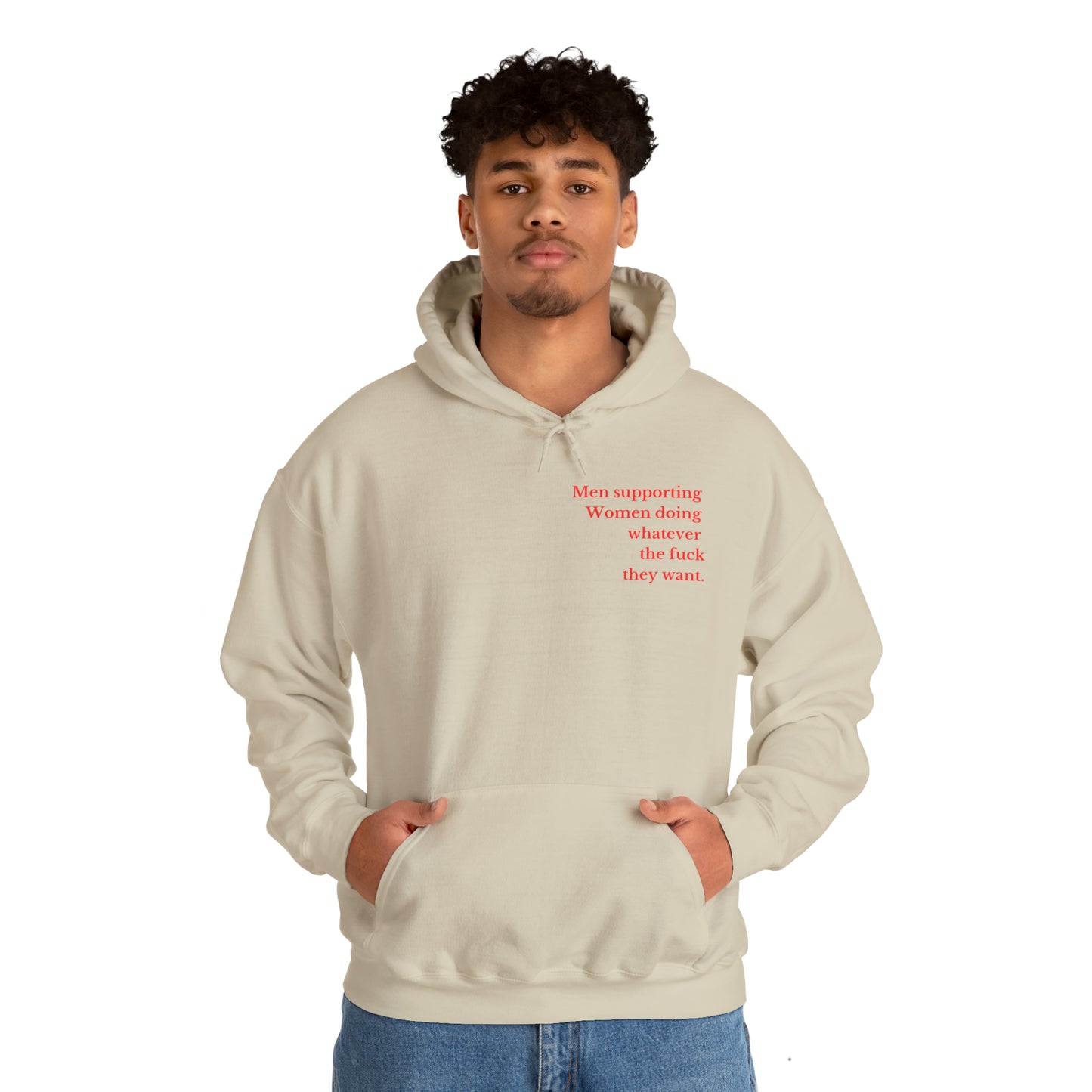Men supporting women sweater birthday sweater Christmas gifts Sweatshirt Gift for him Gift