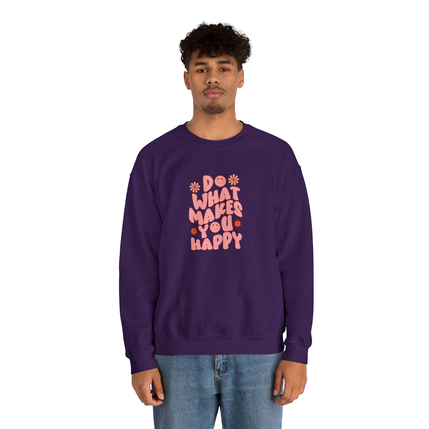 Do what makes you happy Sweatshirt, Teach love inspire sweater, Teacher mode shirt, Christmas Sweater, Christmas Crewneck, Holiday gift