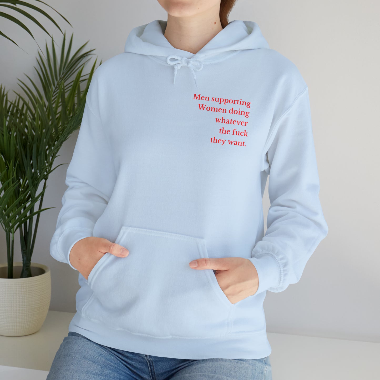 Men supporting women sweater birthday sweater Christmas gifts Sweatshirt Gift for him Gift