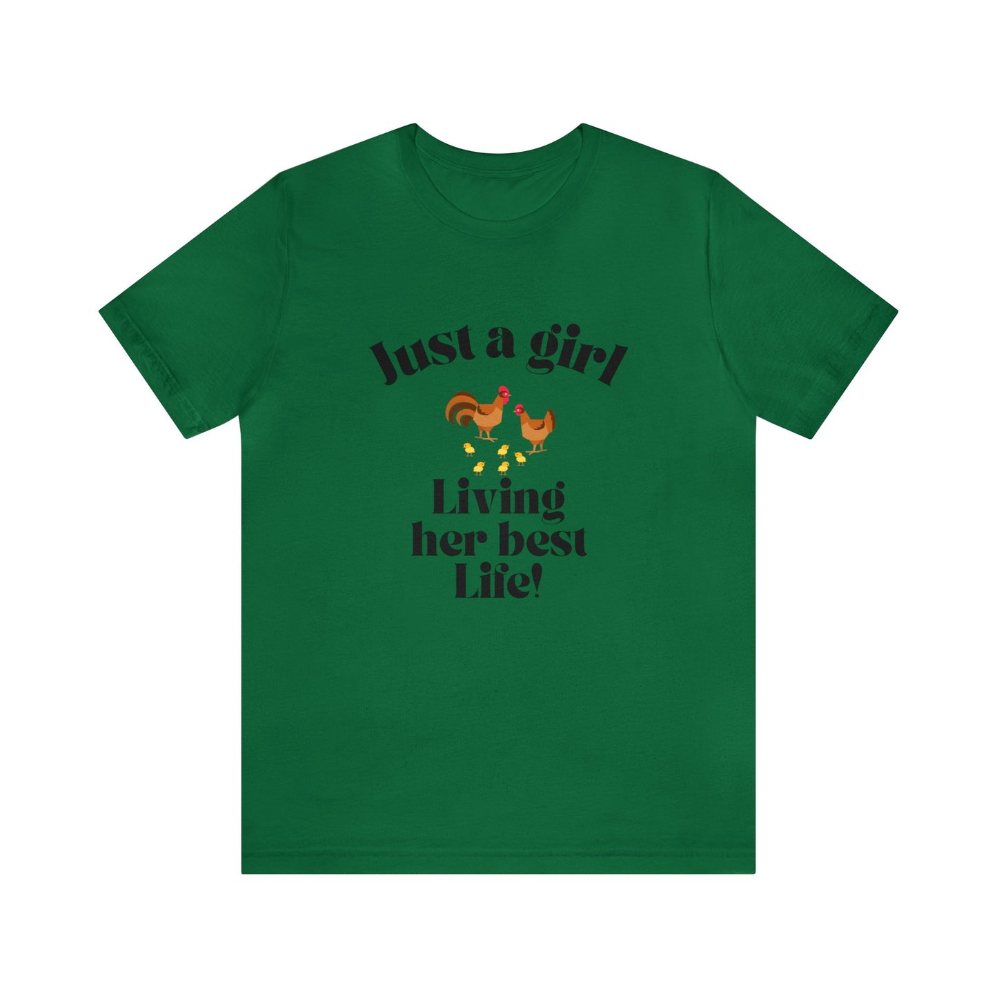 Just a girl who loves chickens shirt funny gift for her chicken shirt girlfriend shirt birthday Shirt Matching travel Tees farm life style