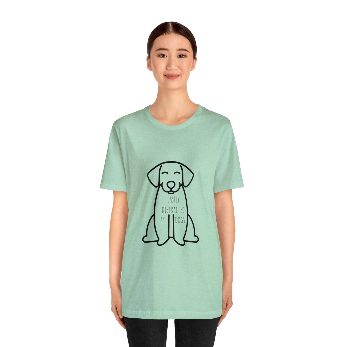 Easily distracted by dogs Christmas dog lover shirt anime dog Shirt karma is a cat Gift for dog Lover Gift for dog Mom Gift dog dad shirt