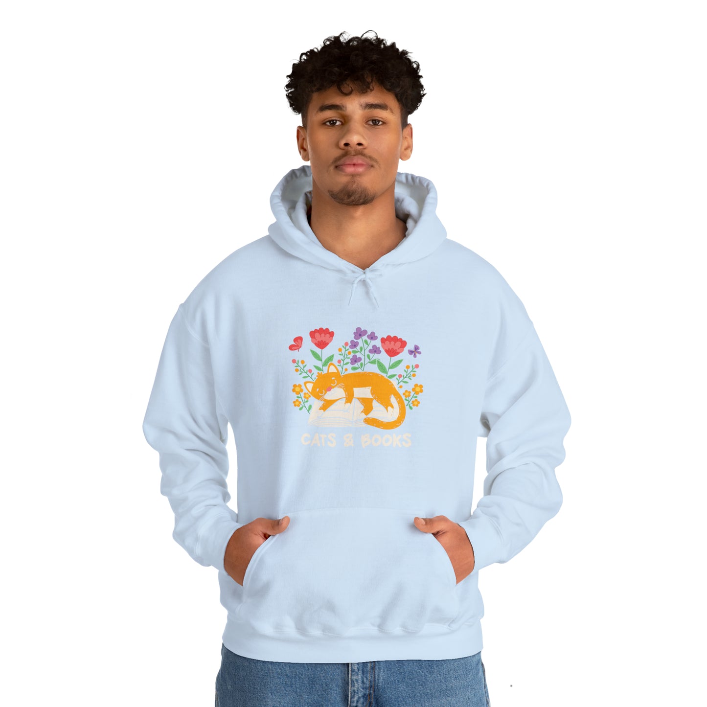 Cat Mom Shirt Cat Lover Tee Cute Book Cat Shirt Floral Book Shirt Book Lover Sweatshirt Reader Bookish Tee Cat Themed Gift For Women for men