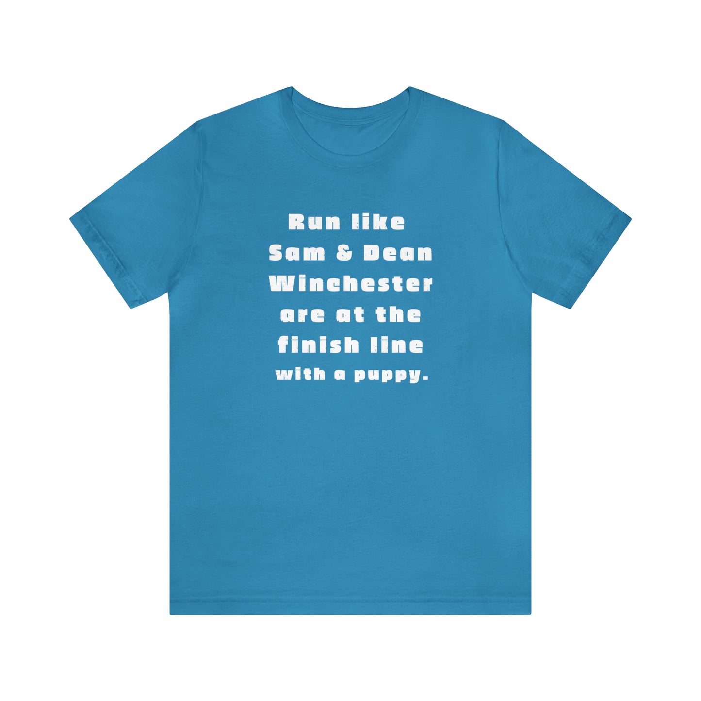 Winchester fans work out shirt Gym top sam and dean Tshirt Gift for her Gift for him Funny gift for her gift for him yoga Women's Tee