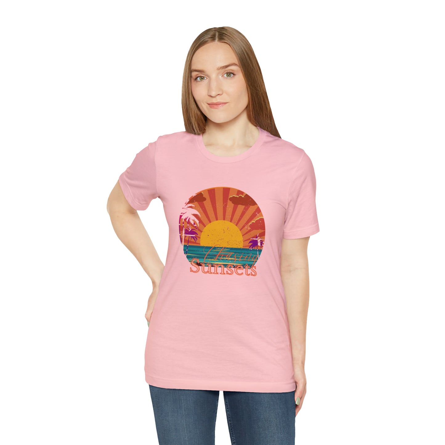 Chasing Sunsets shirt Adventurer shirt Good vibes only T shirt gift for her gift for him vacation shirt best friend