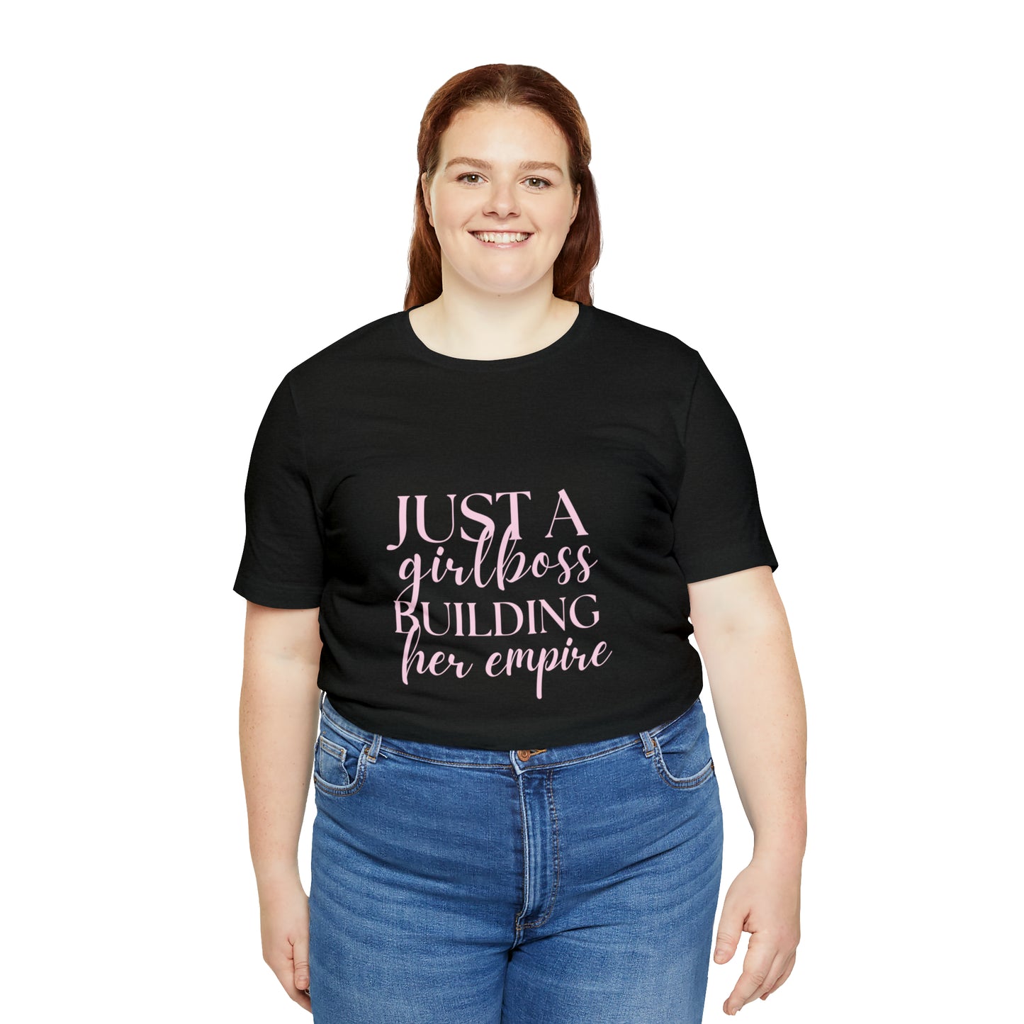 Girlboss shirt, Just a girlboss building her empire tee, Bossbabe sweater, entrepreneur Unisex shirt, vacation shirt, best friend