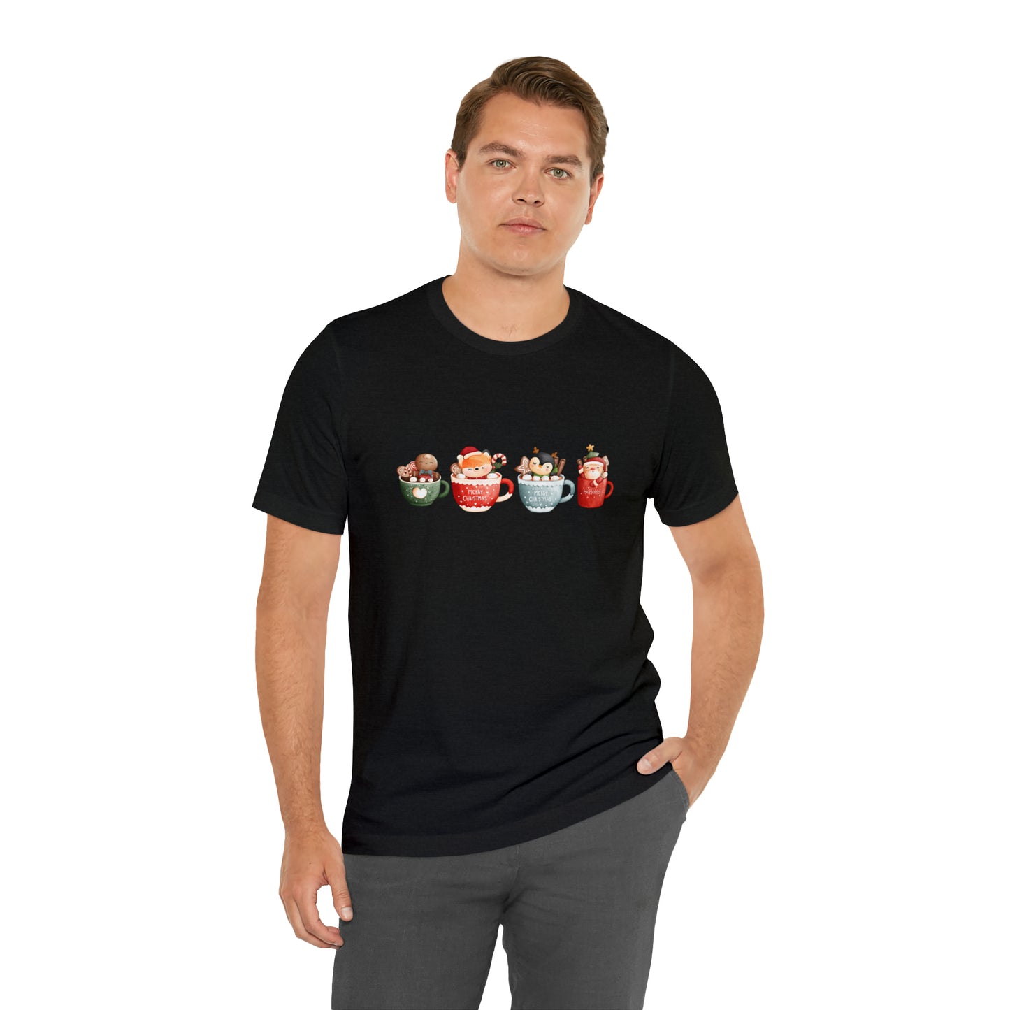 Chocolate cup family Christmas shirt Hot cocoa shirt Matching Family Christmas Shirts Family Christmas Shirt Matching Xmas Tees Christmas