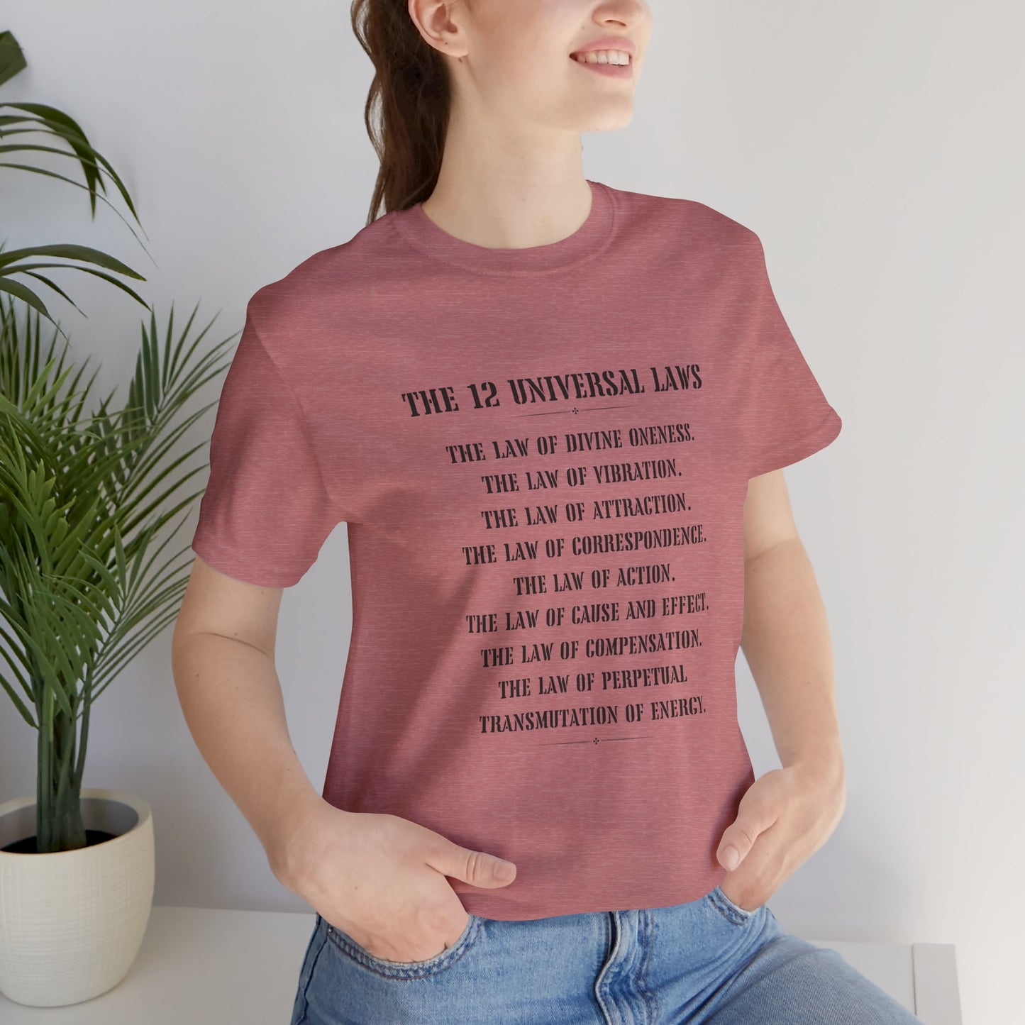 Laws of the universe shirt Delulu Land shirt manifesting shirt girlboss shirt funny shirt vacay vibes shirt mama Unisex best friend vacation
