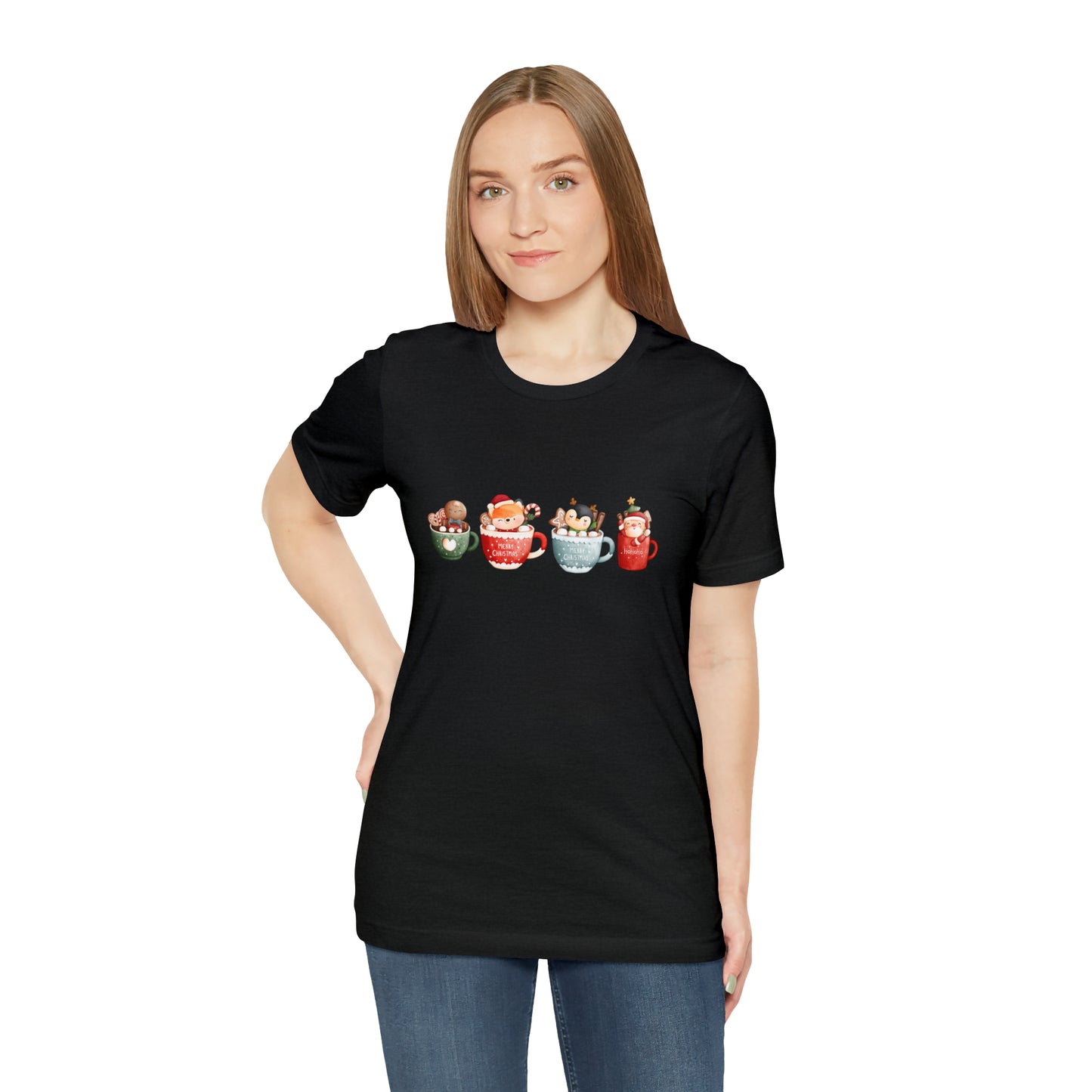 Chocolate cup family Christmas shirt Hot cocoa shirt Matching Family Christmas Shirts Family Christmas Shirt Matching Xmas Tees Christmas