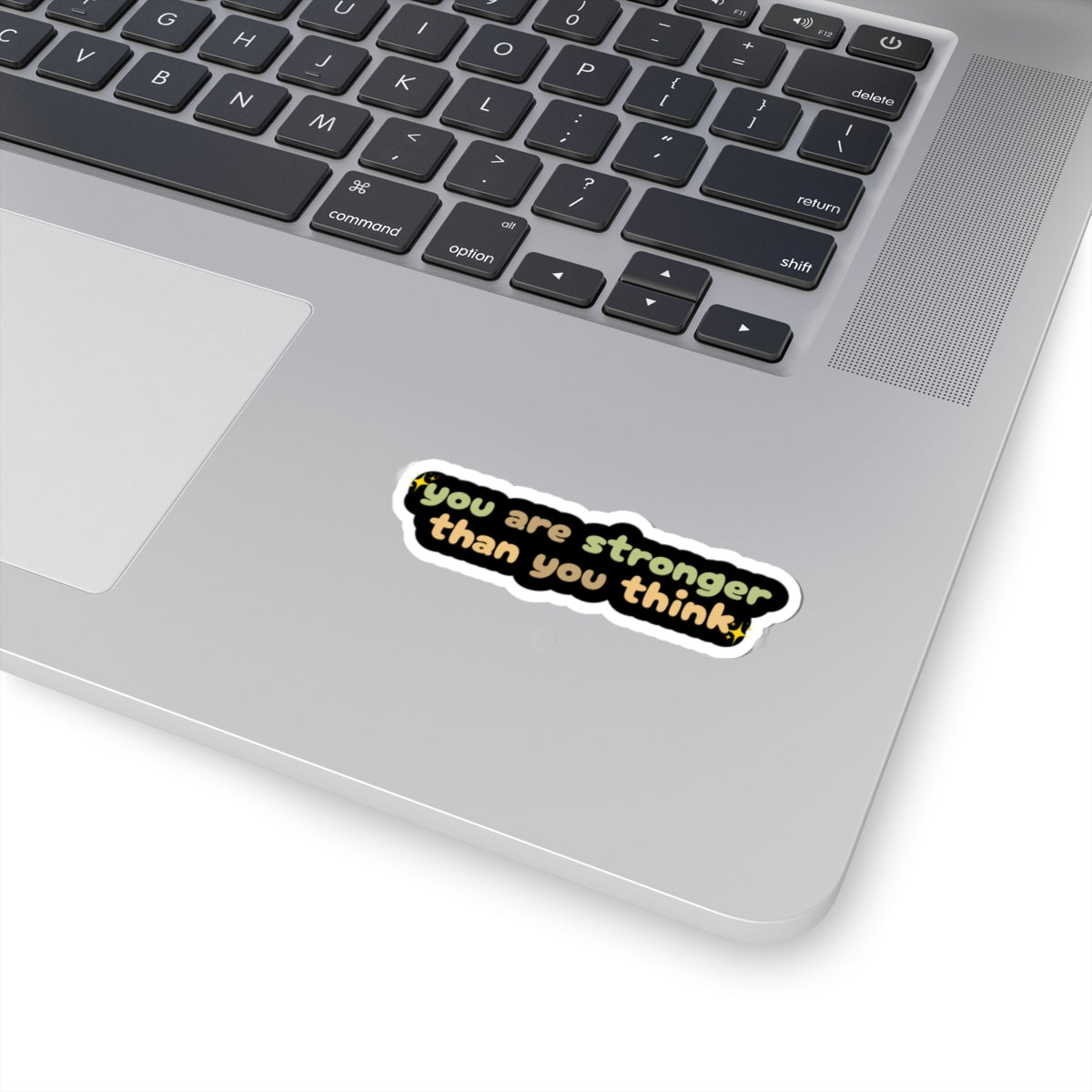 You are stronger sticker motivational sticker Motivating sticker loved gift forher vdaygift for him girlboss sticker laptop work motivation