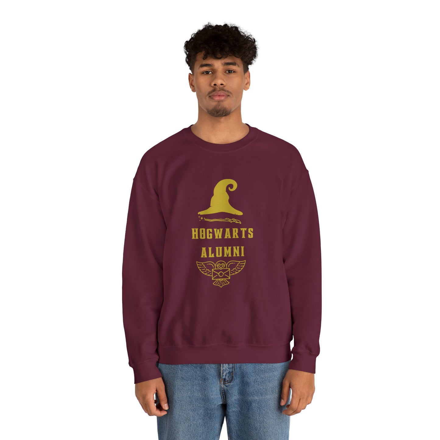 Hogwarts Alumni gift Mischief Manager Hogwarts sweater carry a wand sweatshirt Halloween sweater Universal Studios Christmas unisex gift