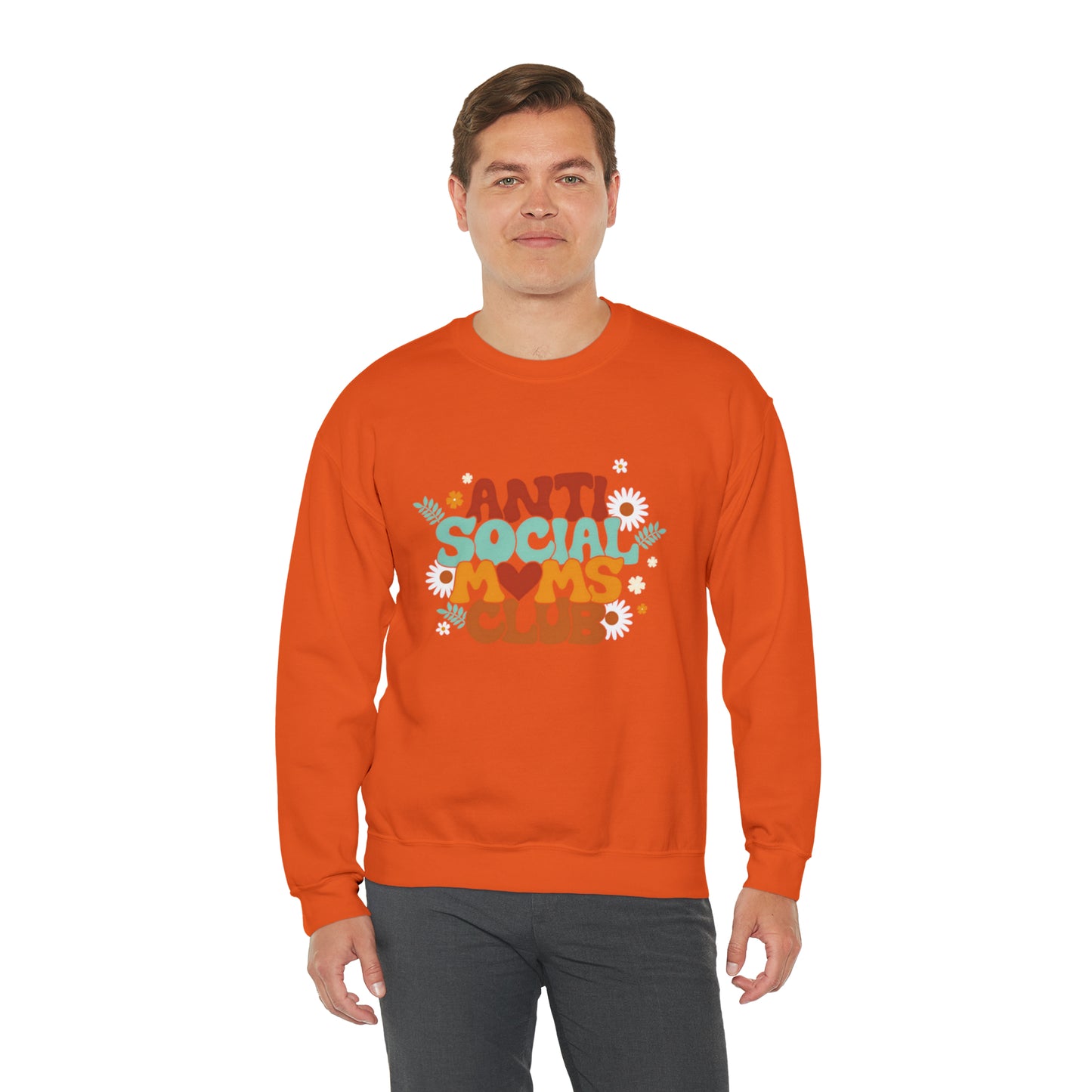 Anti social moms club sweatshirt, Mama Mother Mom sweatshirt, Gift for mom, Christmas gift for her,for him,Birthday gift for her