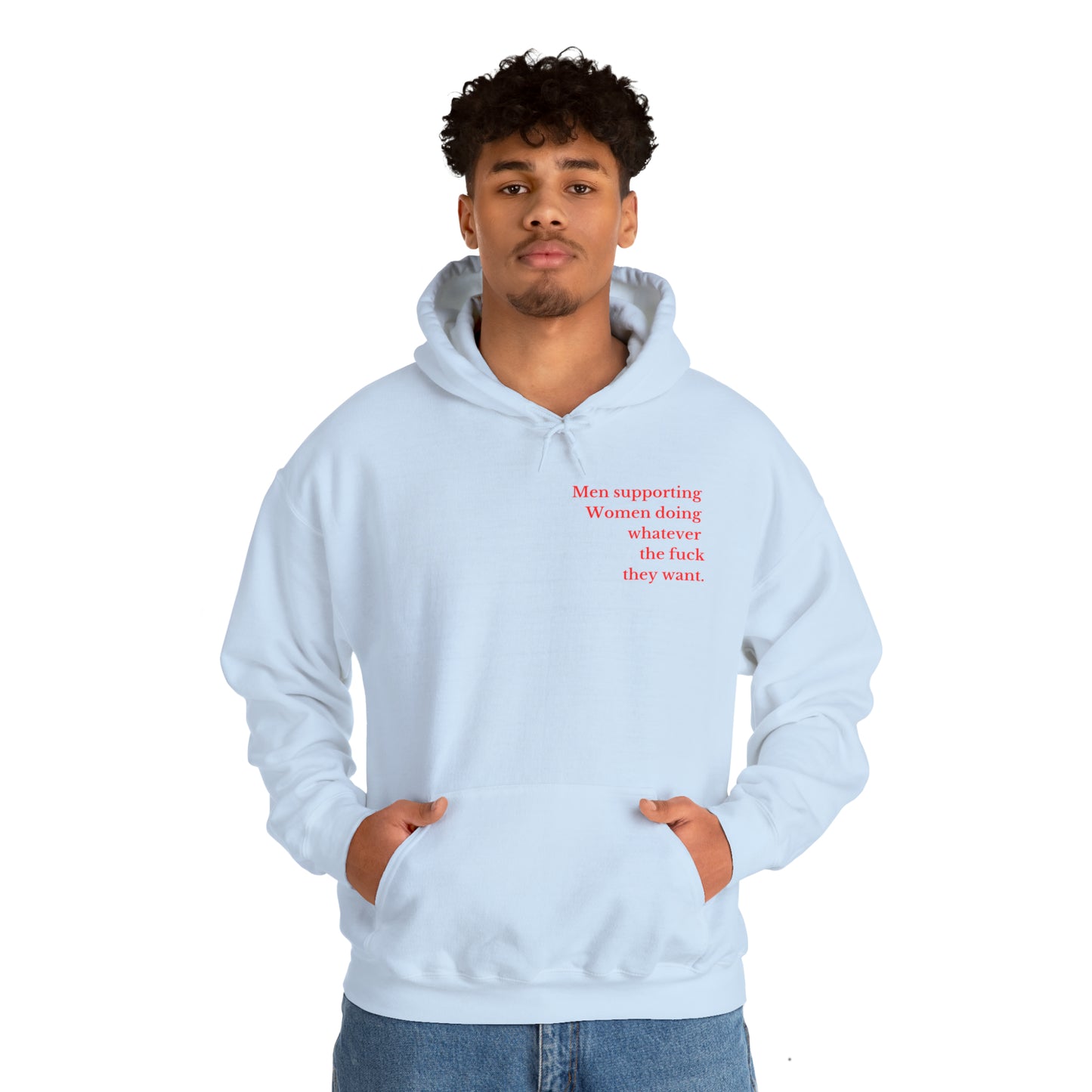 Men supporting women sweater birthday sweater Christmas gifts Sweatshirt Gift for him Gift