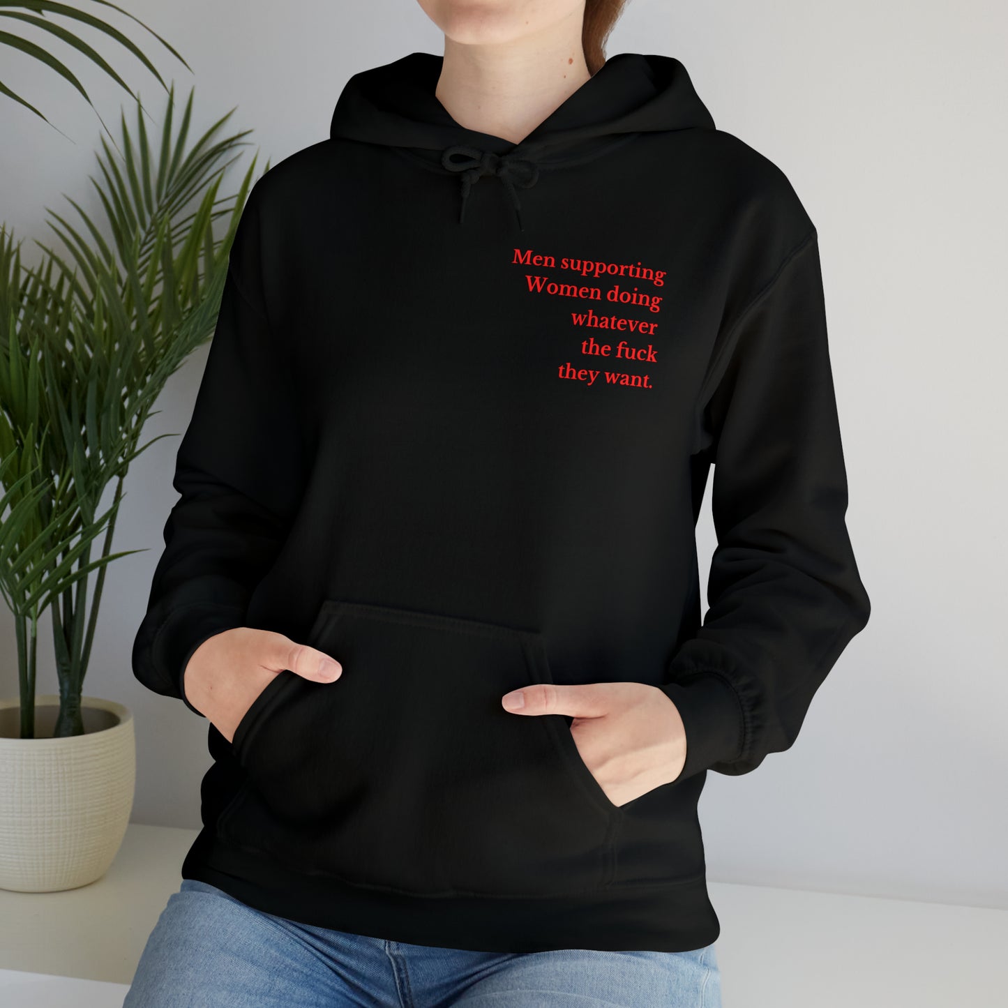 Men supporting women sweater birthday sweater Christmas gifts Sweatshirt Gift for him Gift