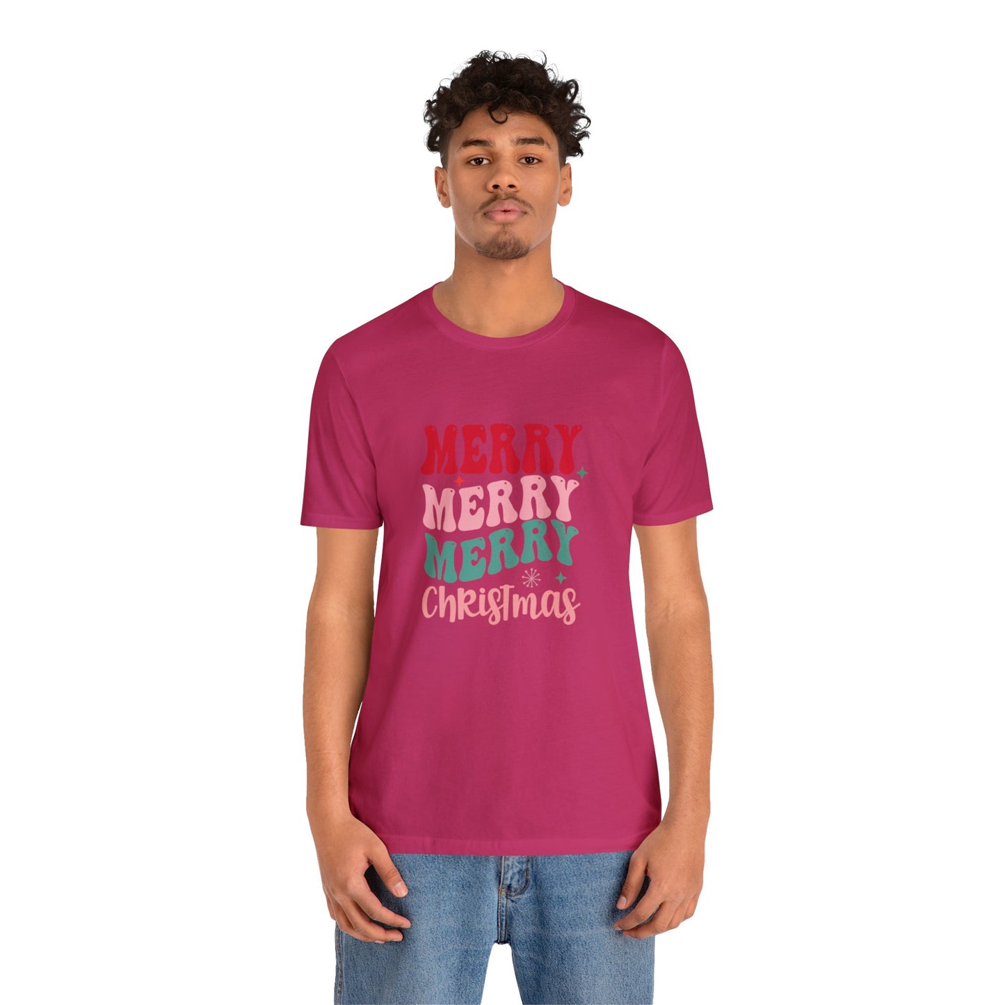 Merry Merry Christmas shirt Christmas gift for her Matching Family Christmas Shirts Family Christmas Shirt Matching Xmas Tees Christmas Tee