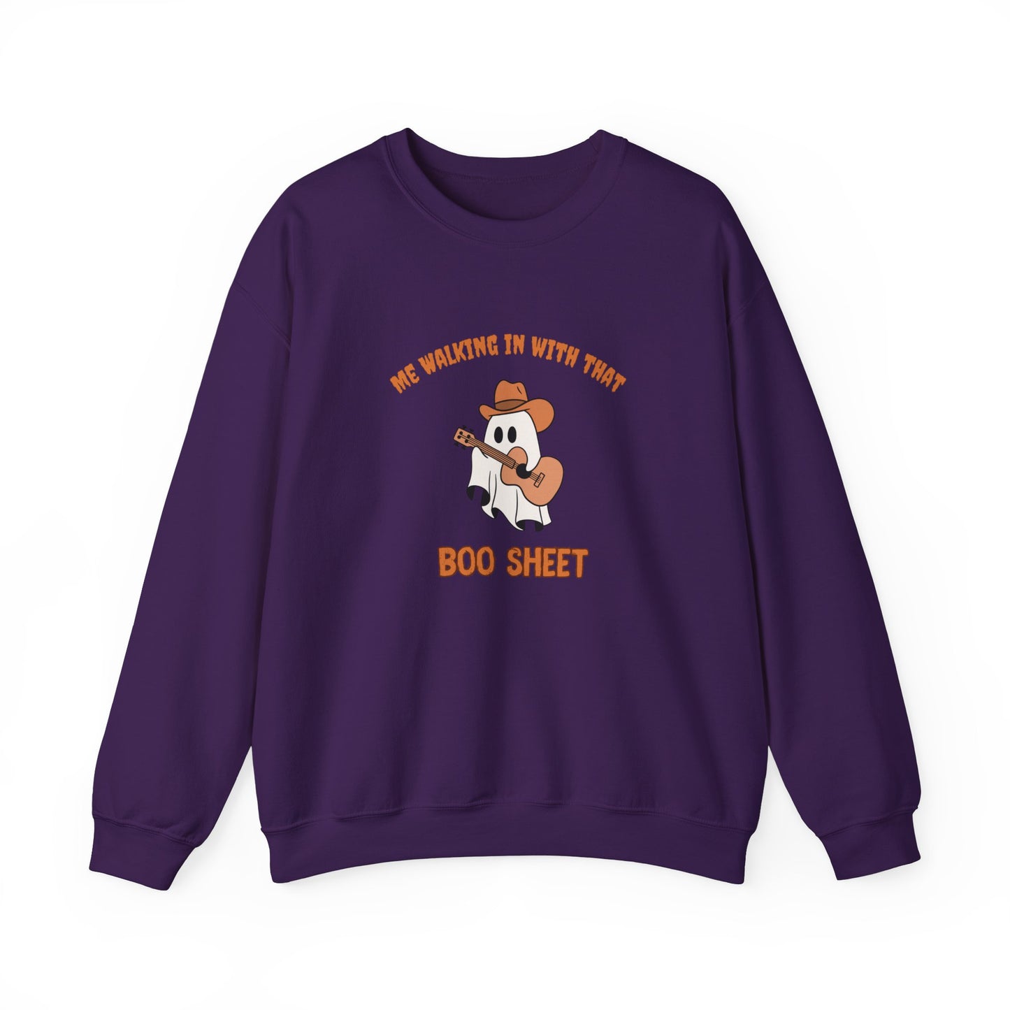 Funny Boo sheet sweater Halloween sweater ghost fallleaves sweater Halloween Sweatshirt shirt Era Tour sweater best friend gift Unisex gift