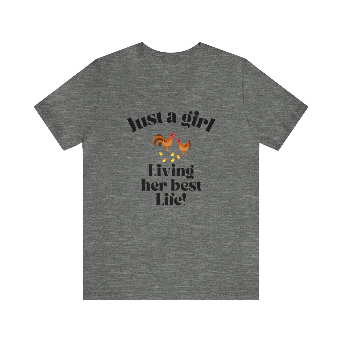 Just a girl who loves chickens shirt funny gift for her chicken shirt girlfriend shirt birthday Shirt Matching travel Tees farm life style