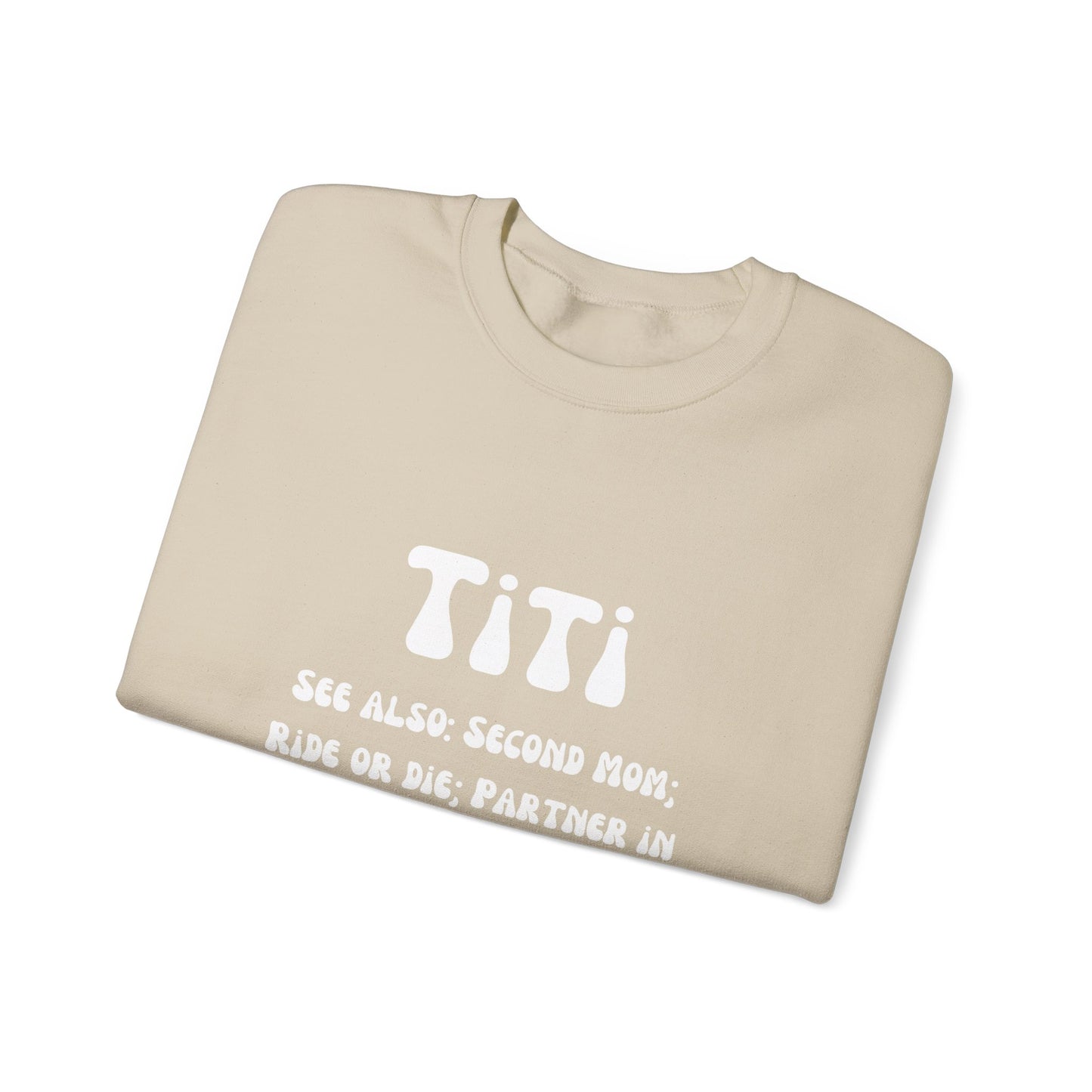 Titi sweater Auntie sweater second mom gift sister love bestie sweater gift for her Mother's day sweater Valentine's sweater gift for him