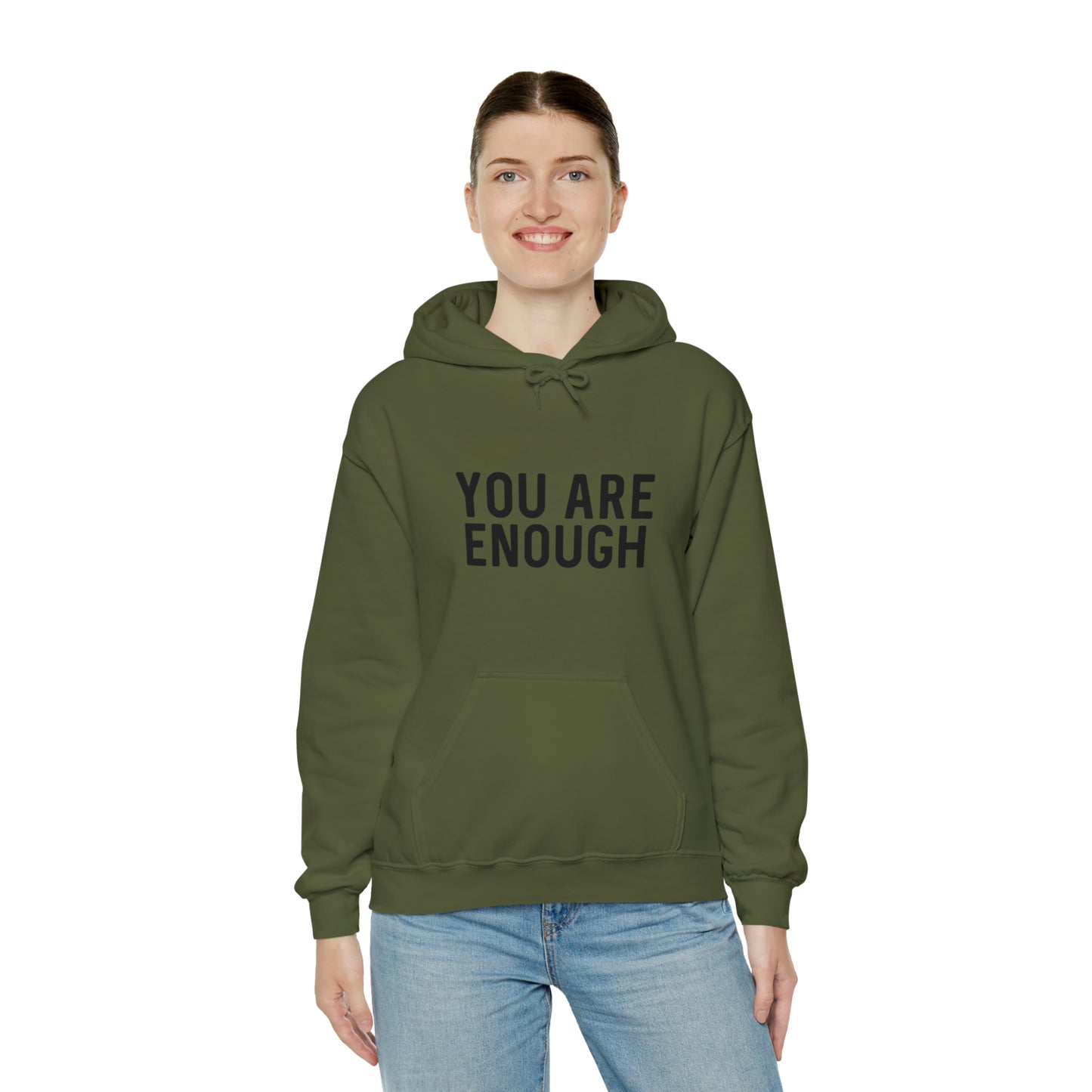 You are enough hoodie motivational sweater yogawear best friend gift mental health gift Teach hoodie, Teacher mode Hoodie Christmas Sweater,