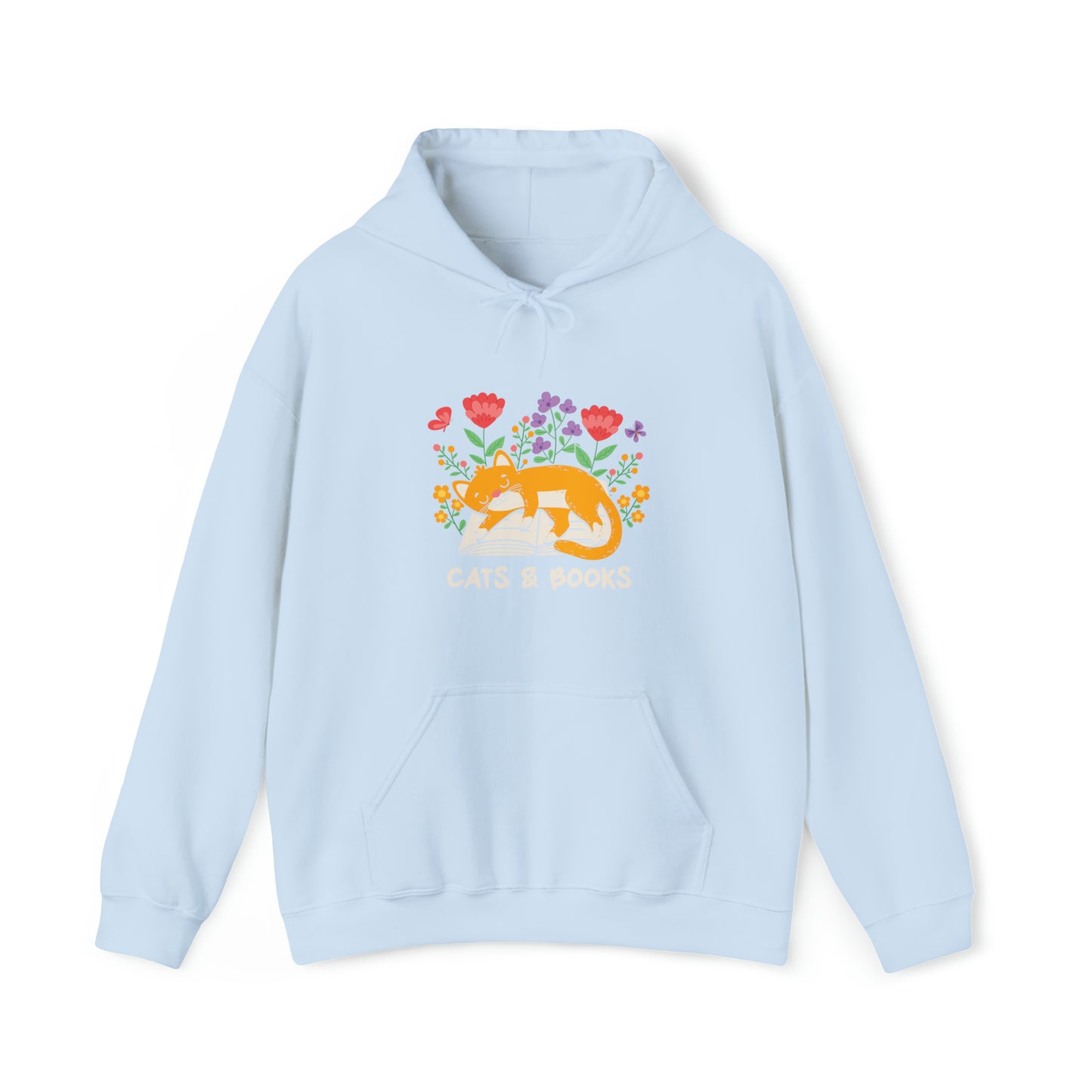 Cat Mom Shirt Cat Lover Tee Cute Book Cat Shirt Floral Book Shirt Book Lover Sweatshirt Reader Bookish Tee Cat Themed Gift For Women for men