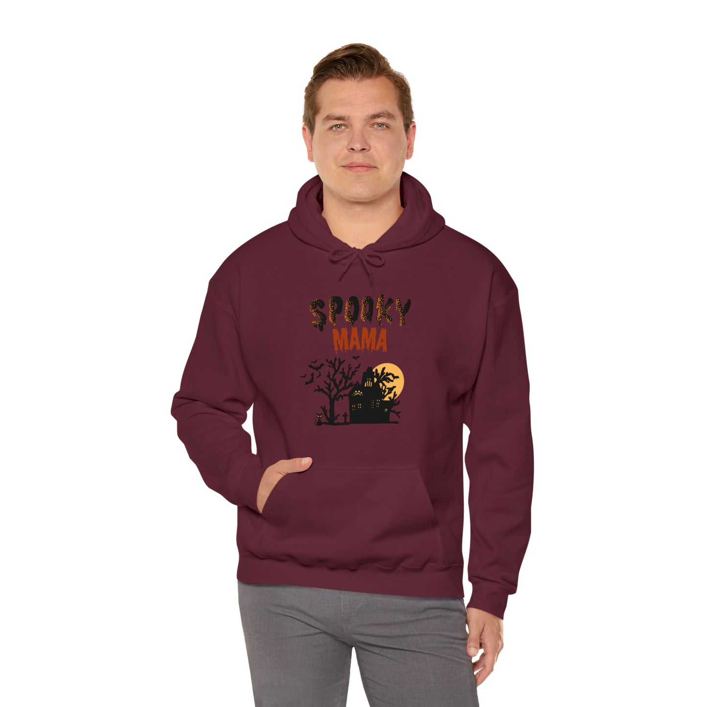 Spooky Mama Halloween Sweatshirt, spooky Ghostface Shirt, Funny Halloween Horror Shirt, Halloween Women's Sweatshirt, Halloween Tee, unisex