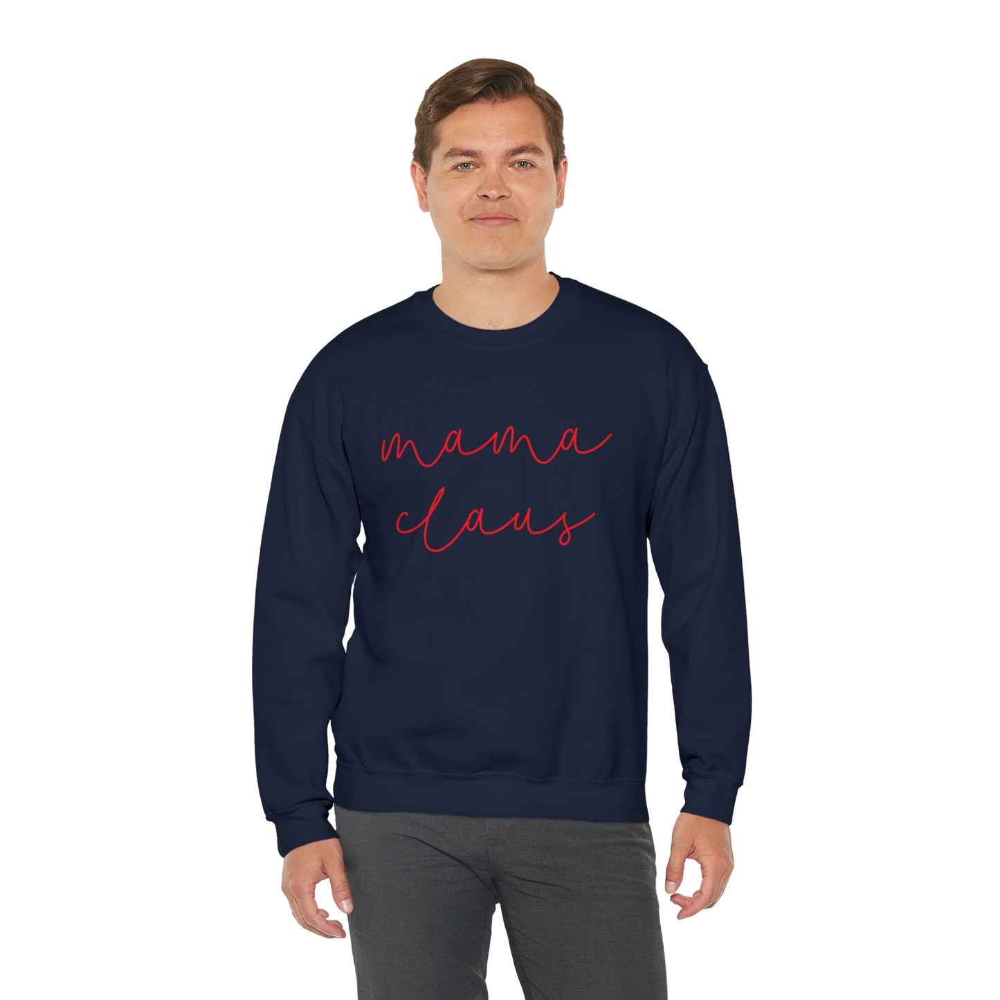 Mama claus sweater Festive AF sweater Merry Bright Christmas sweatshirt gift for her for Women Christmas Sweater,Holiday Christmas gift