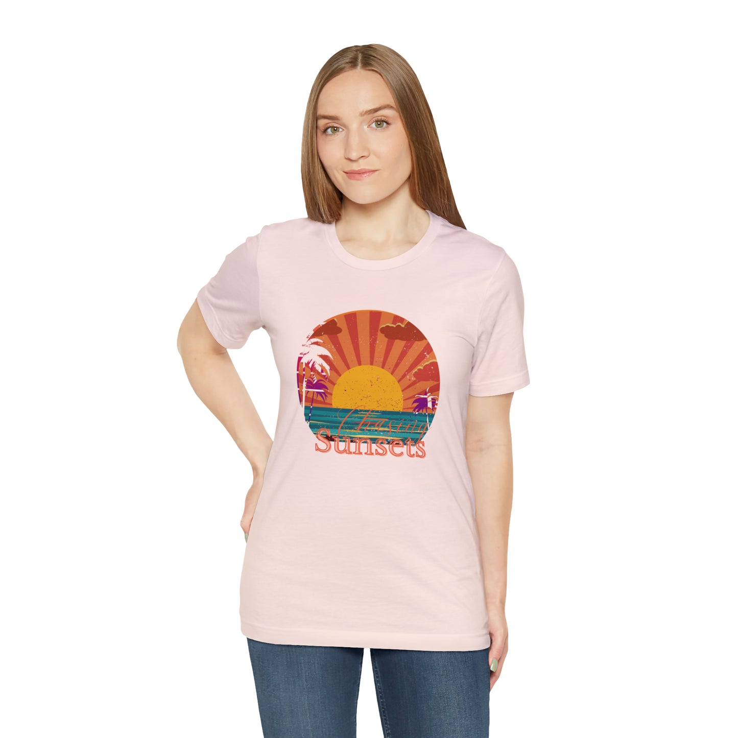 Chasing Sunsets shirt Adventurer shirt Good vibes only T shirt gift for her gift for him vacation shirt best friend