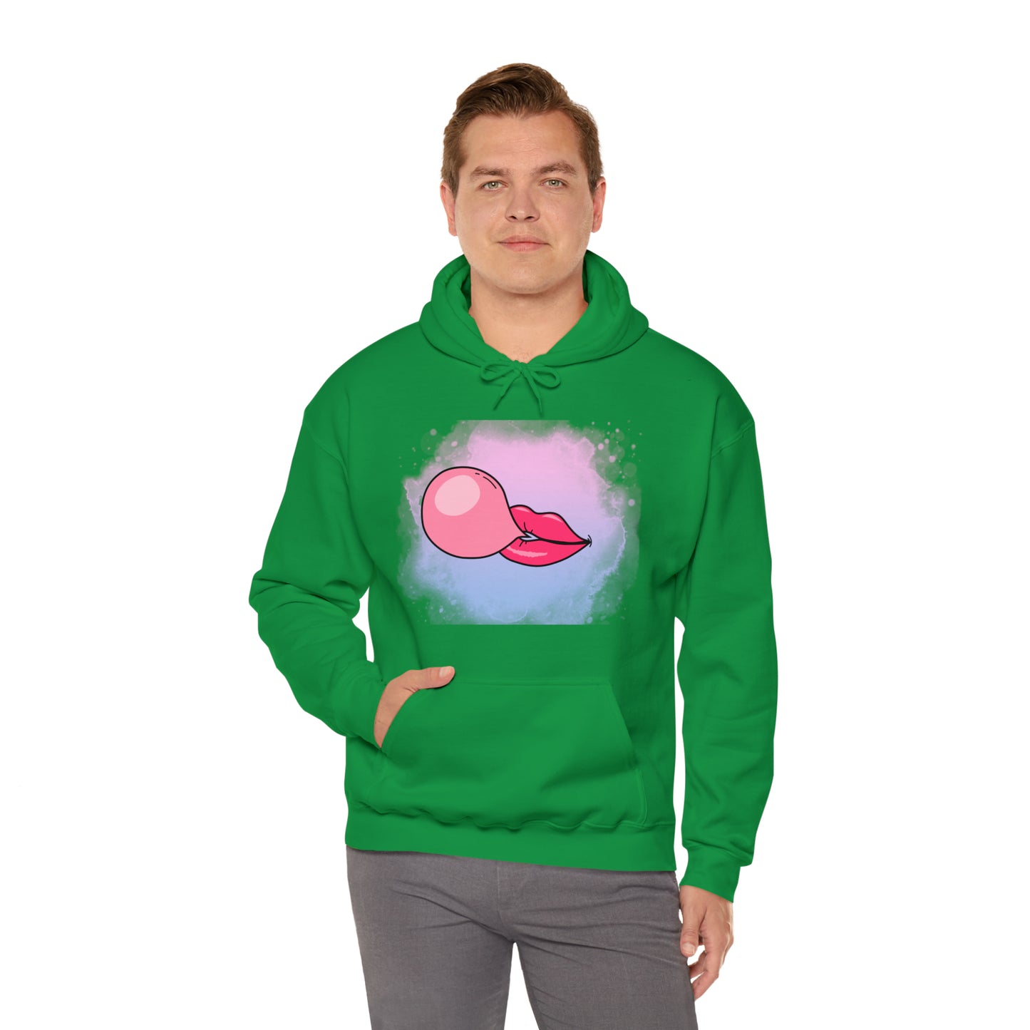 Bubble Gum kiss Hoodie, Summer Bubblegum shirt, Birthday gift for her, Galantine gift for her, best friend gift,birthday vacation,Unisex