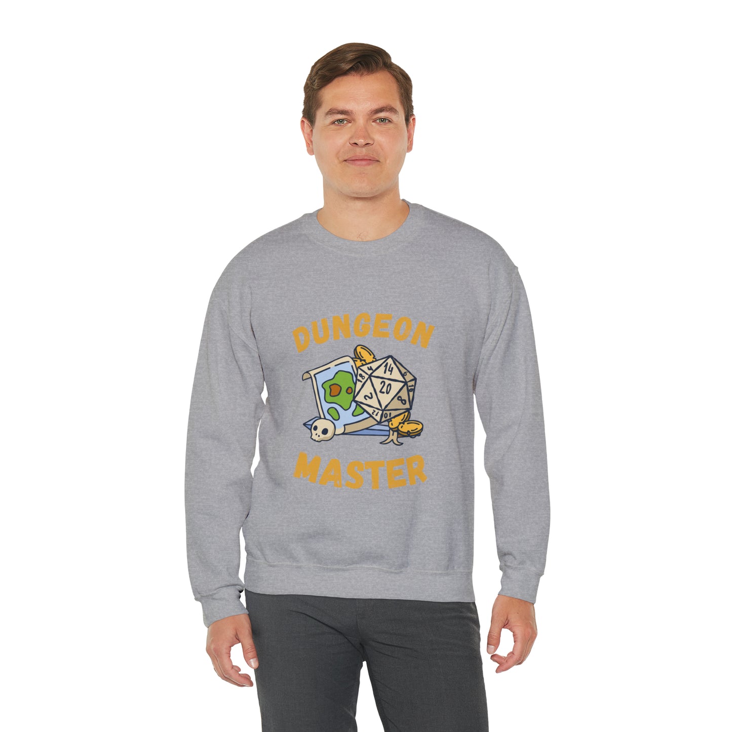 Dungeon Daddy sweatshirt, DnD Dungeon Dad Shirt,Fathers Day Gift,Bday or Xmas Gift, Dungeons and Dragons Clothing for HimChristmas gift