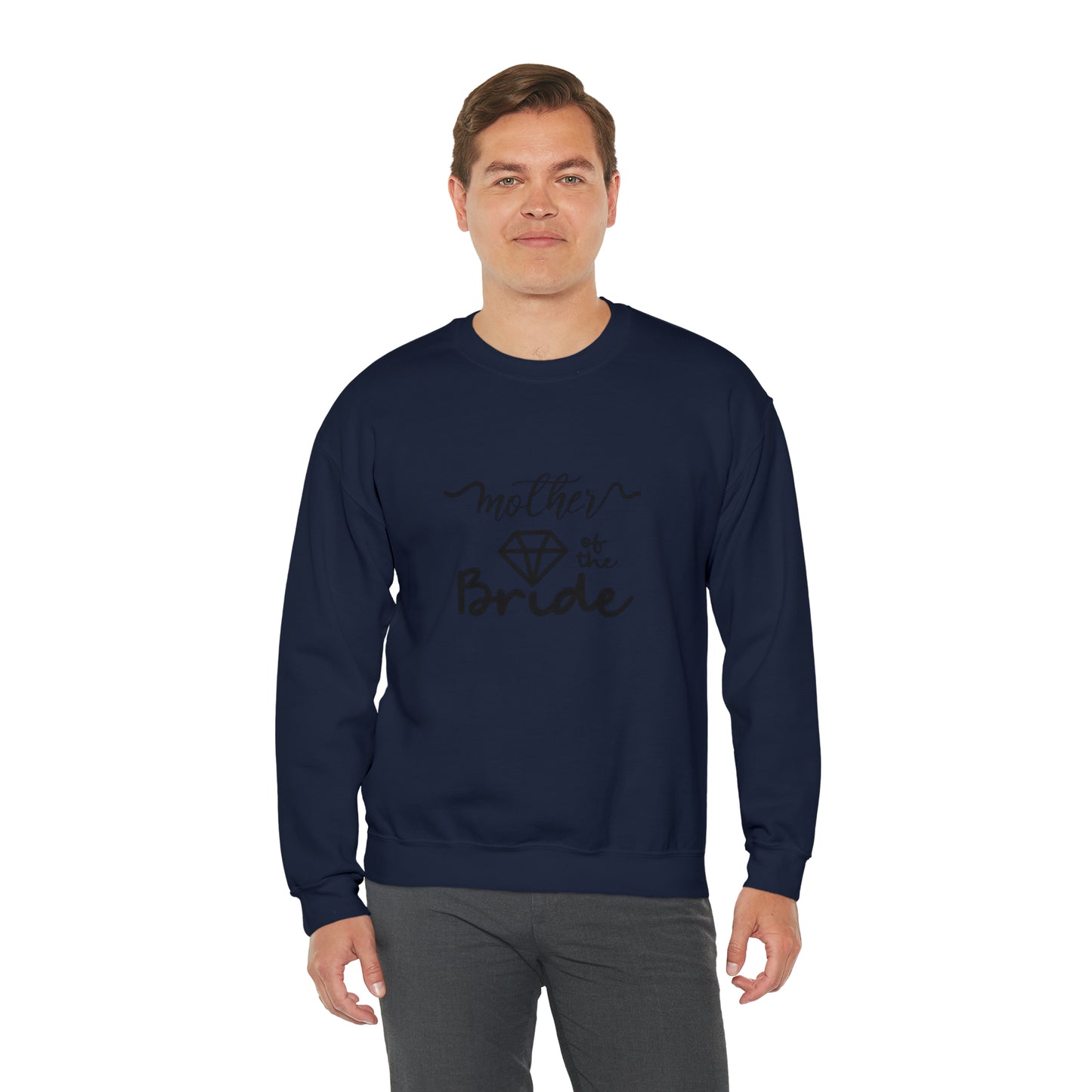 Mother of the bride sweatshirt, wedding attire, gift for Mom, bridal party clothes, yoga wear for her, for him,Birthday gift for her